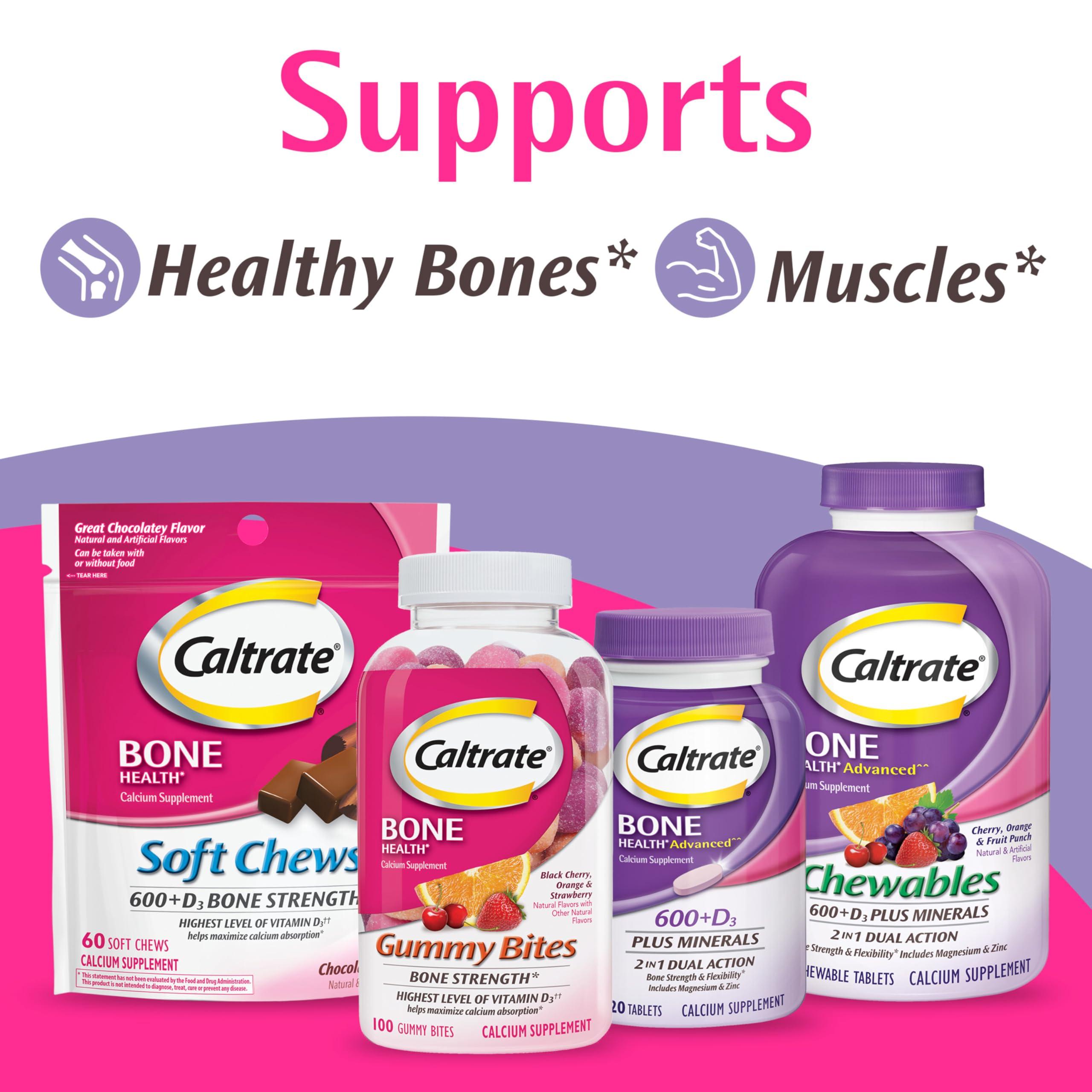 Caltrate Minis 600 Plus D3 Plus Minerals Calcium and Vitamin D Supplement Tablets, Bone Health and Mineral Supplement for Adults - 150 Count - Image 8