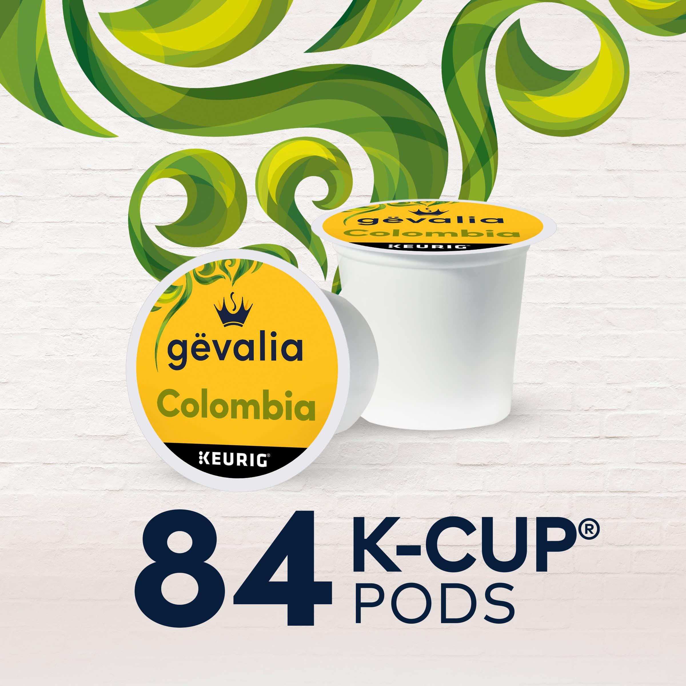 Gevalia Colombia K-Cup Coffee Pods, for a Keto and Low Carb Lifestyle, 84 ct Box - Image 8