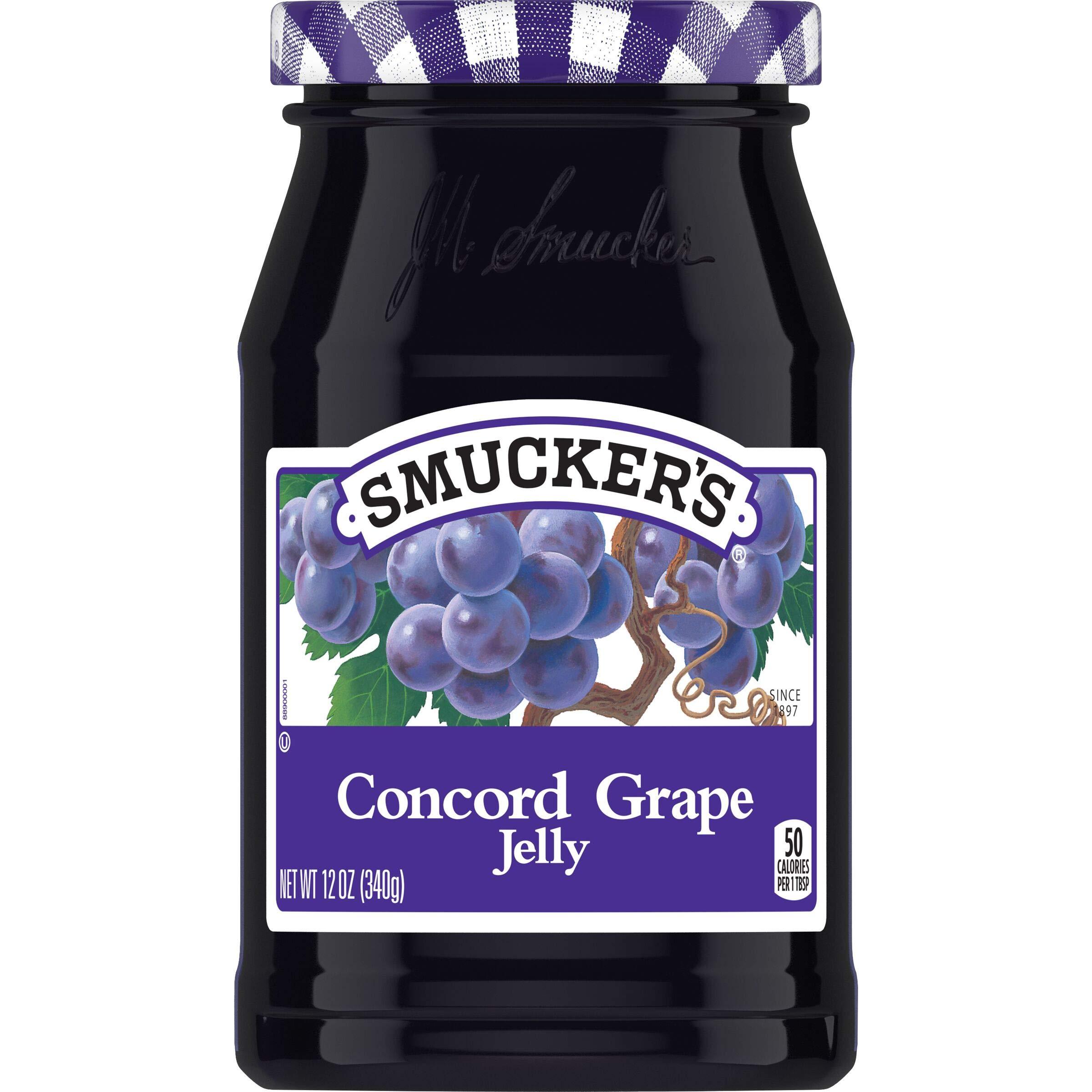 Smucker's Concord Grape Jelly, 12 Ounces