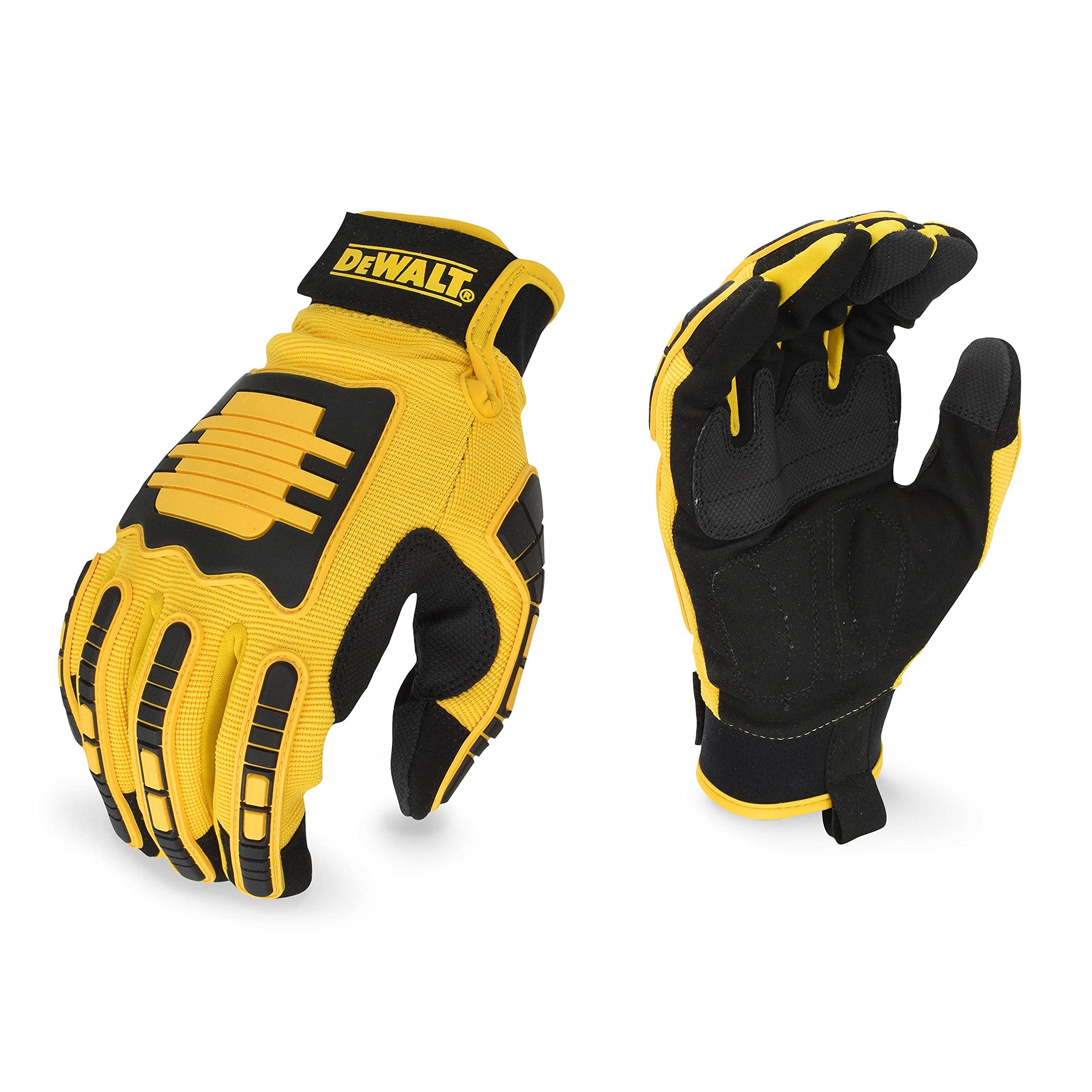 DEWALT DPG781 - Performance Mechanic Work Glove with TPR Impact Protection and Anti-Slip Grip - Large (1 Pair)
