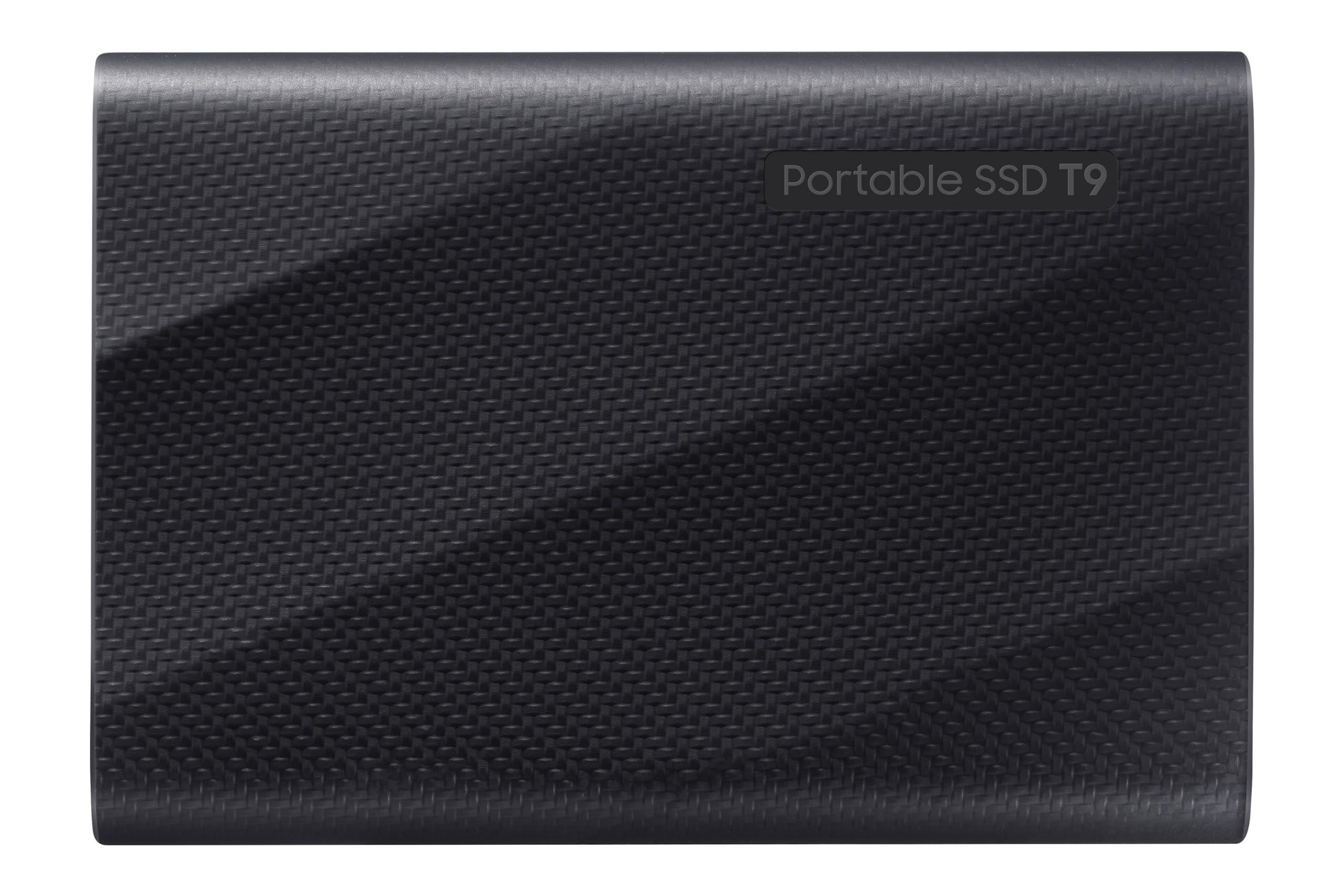 SAMSUNG T9 Portable SSD 4TB, USB 3.2 Gen 2x2 External Solid State Drive, Seq. Read Speeds Up to 2,000MB/s for Gaming, Students and Professionals,MU-PG4T0B/AM, Black (pack of 1) - Image 9
