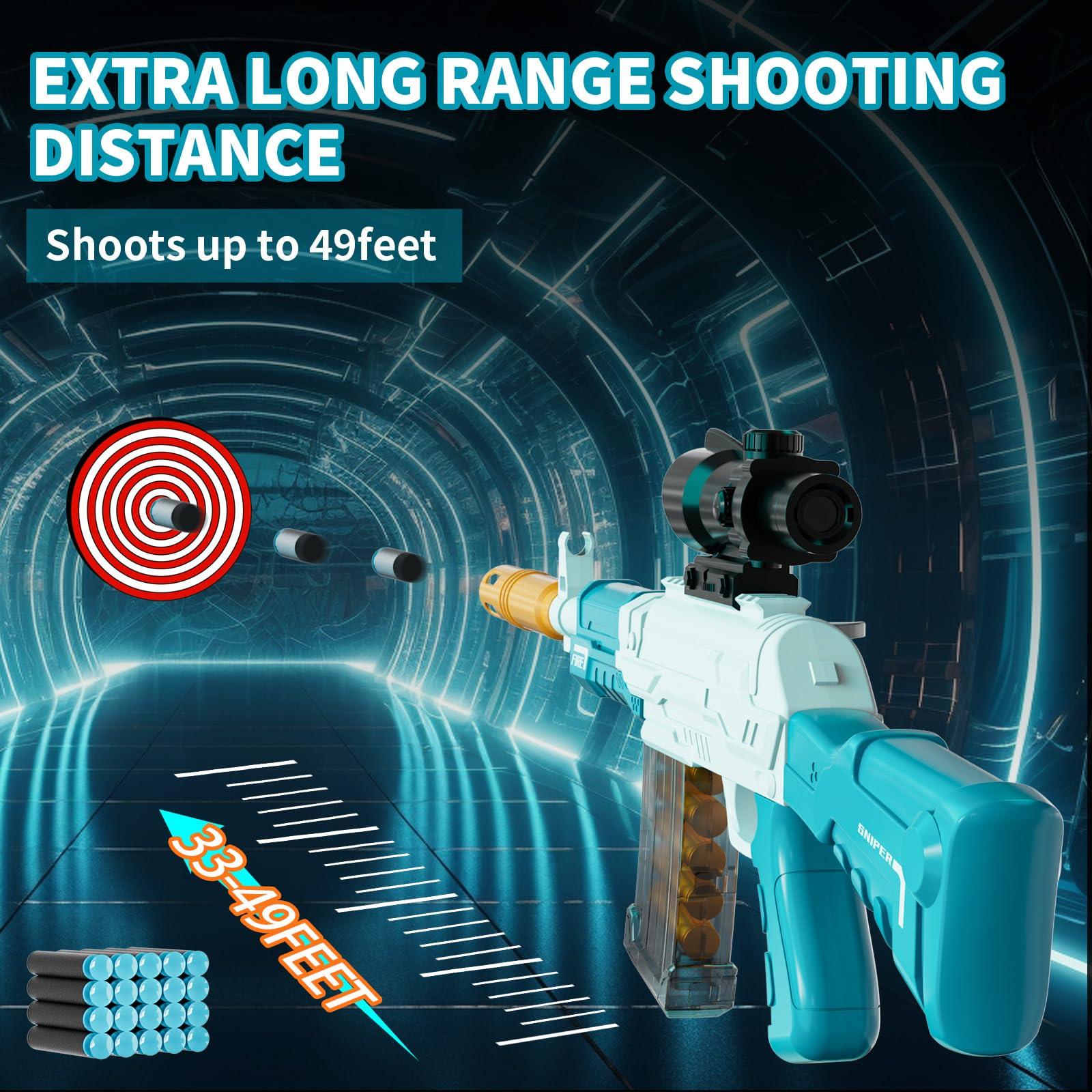Toy Gun Models Foam Blasters Guns for Kids Children Ages 6+ 7 8-12 Year Old Boys Girls Teens Sniper Soft Bullet Dart Shotgun Ejecting Rifle Christmas Halloween Birthday Revolver Pistol - Image 6