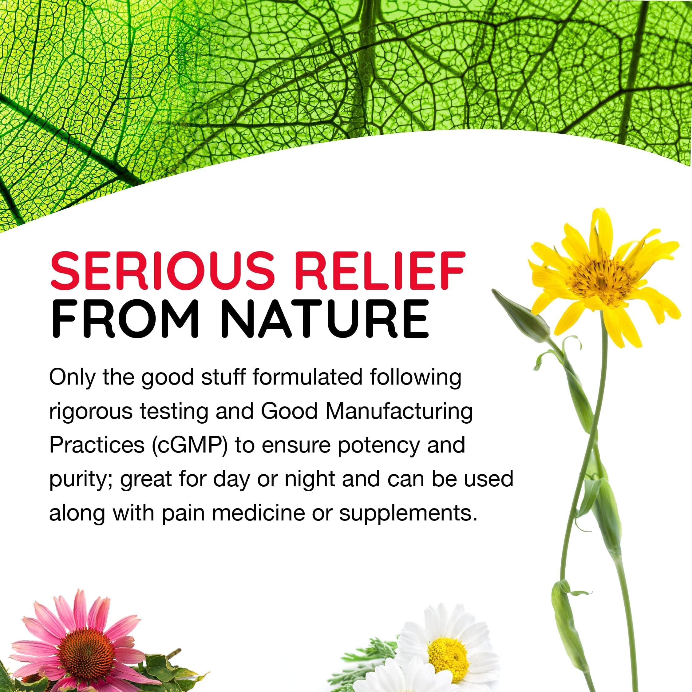 MediNatura T-Relief Extra Strength Gel Arnica +12 Natural Relieving Actives for Back Pain Joint Soreness Muscle Aches & Stiffness Whole Body Fast Acting Relief for Women & Men - 3 oz - Image 5