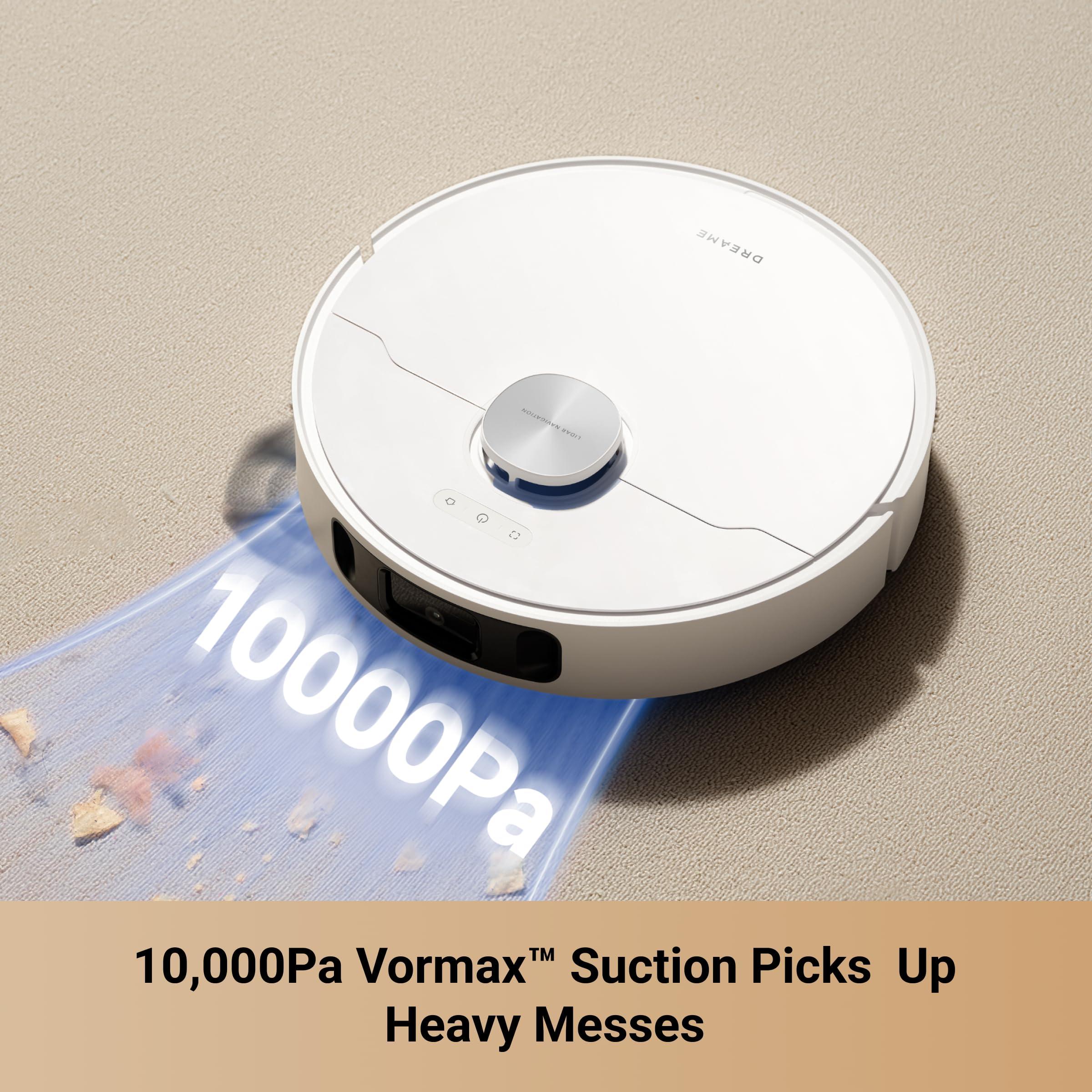 dreame L10s Ultra Gen 2 Robot Vacuum and Mop, 10,000Pa Suction, MopExtend Technology, All-in-One Base Station, Pet-Friendly, Versatile Carpet Cleaning, DuoScrub Mopping System, Smart Pathfinder Tech - Image 4