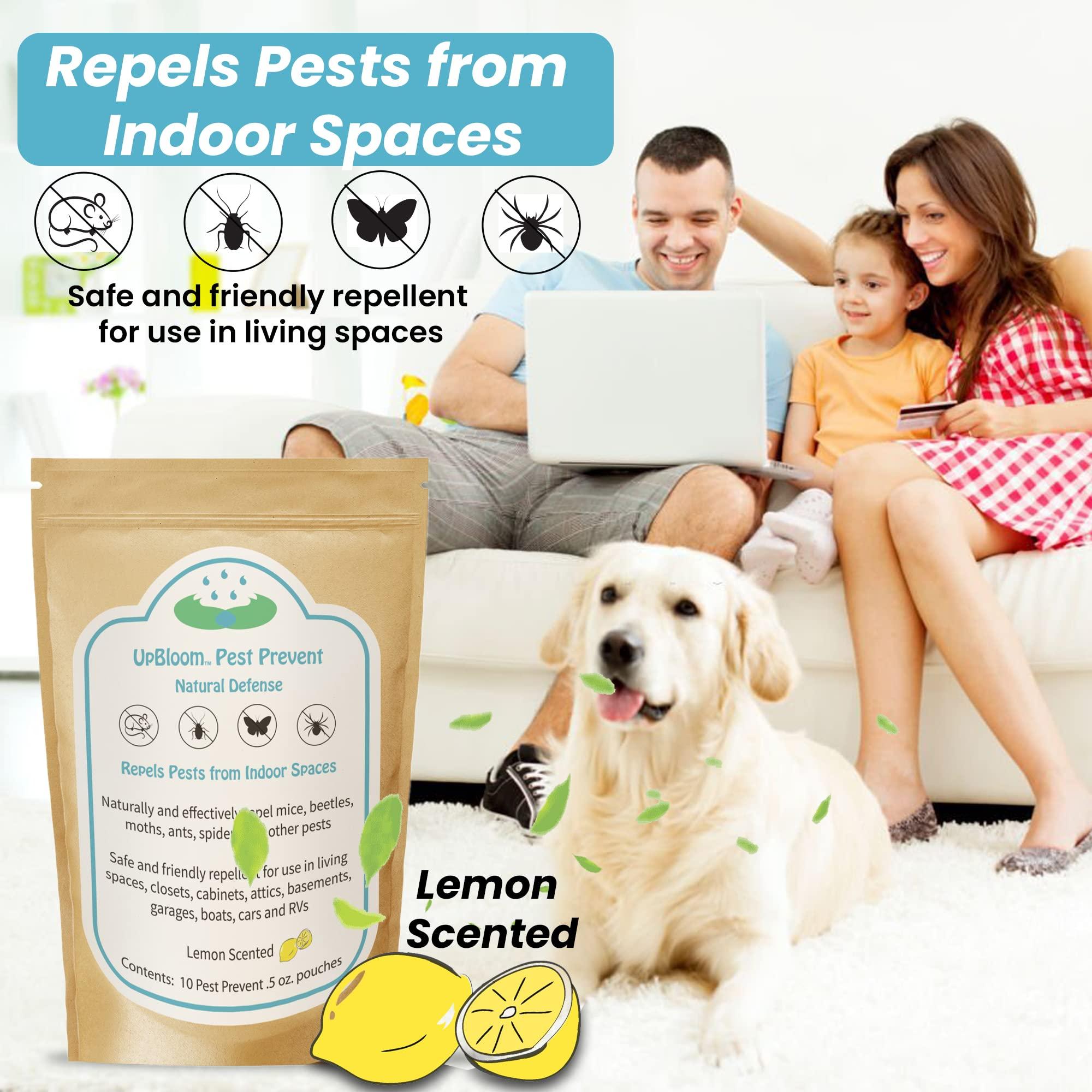 UpBloom - Pest Prevent All-Natural Repellents Home and Garage Defense from Mouse, Spider, Roaches, and Insects 10 Pest Control and Repeller Pouches - Image 6