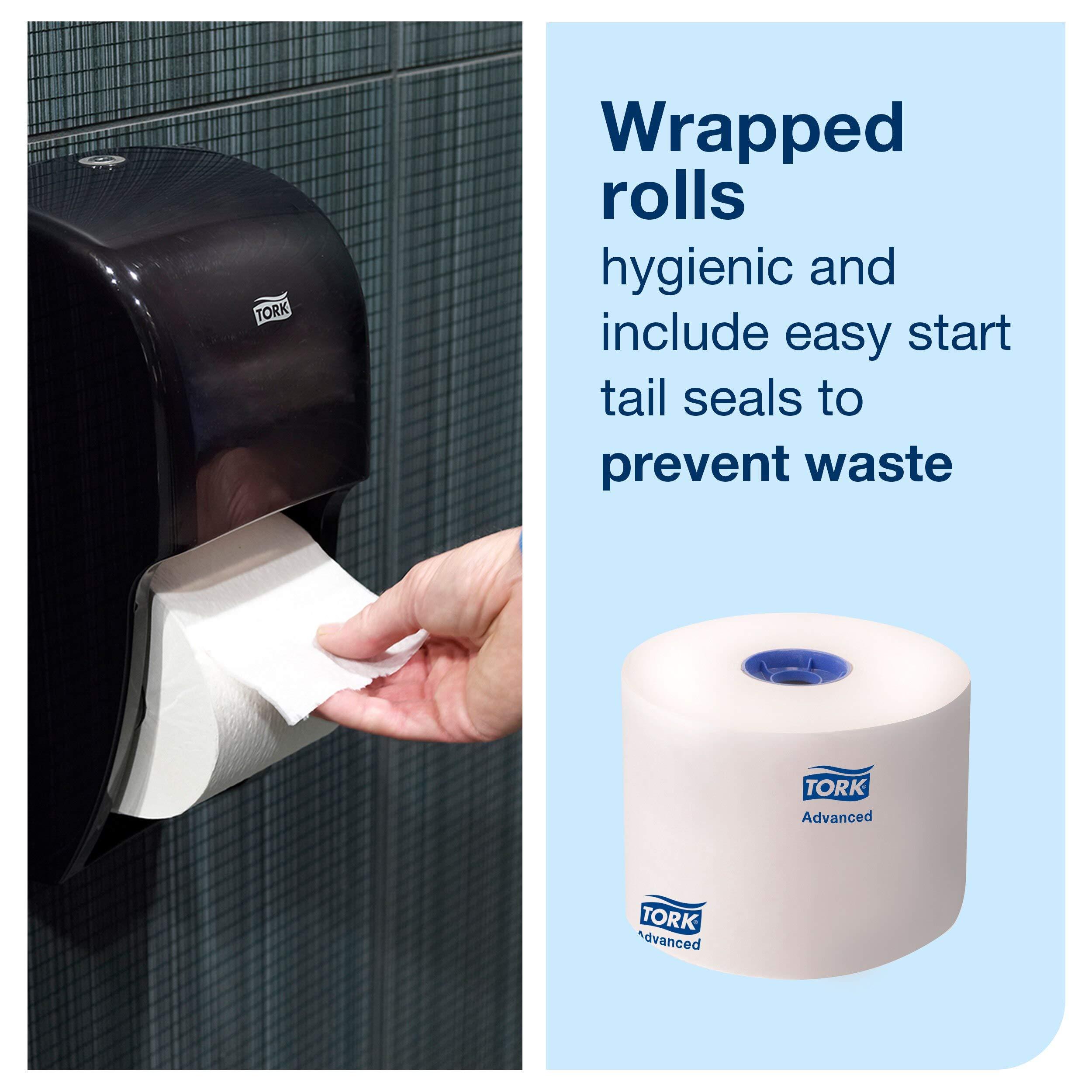 Tork High-Capacity Toilet Paper Roll White T26, Advanced, 2-Ply, 36 x 1000 sheets, 110292A - Image 5
