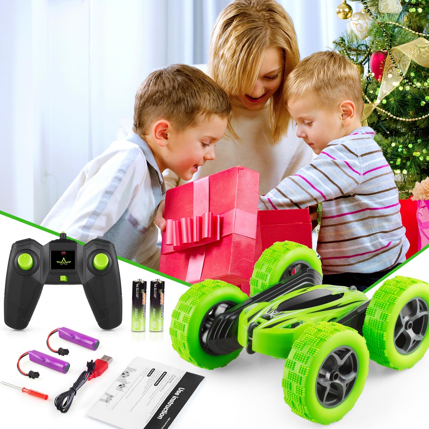 ORRENTE Remote Control Car, RC Cars Toys for Ages 5-7, 2.4GHz 4WD Fast RC Car Kids Toys for Ages 8-13, Double Sided 360° Rotating Monster Truck Toys for Girls RC Truck Toy Cars for Boys - Image 6