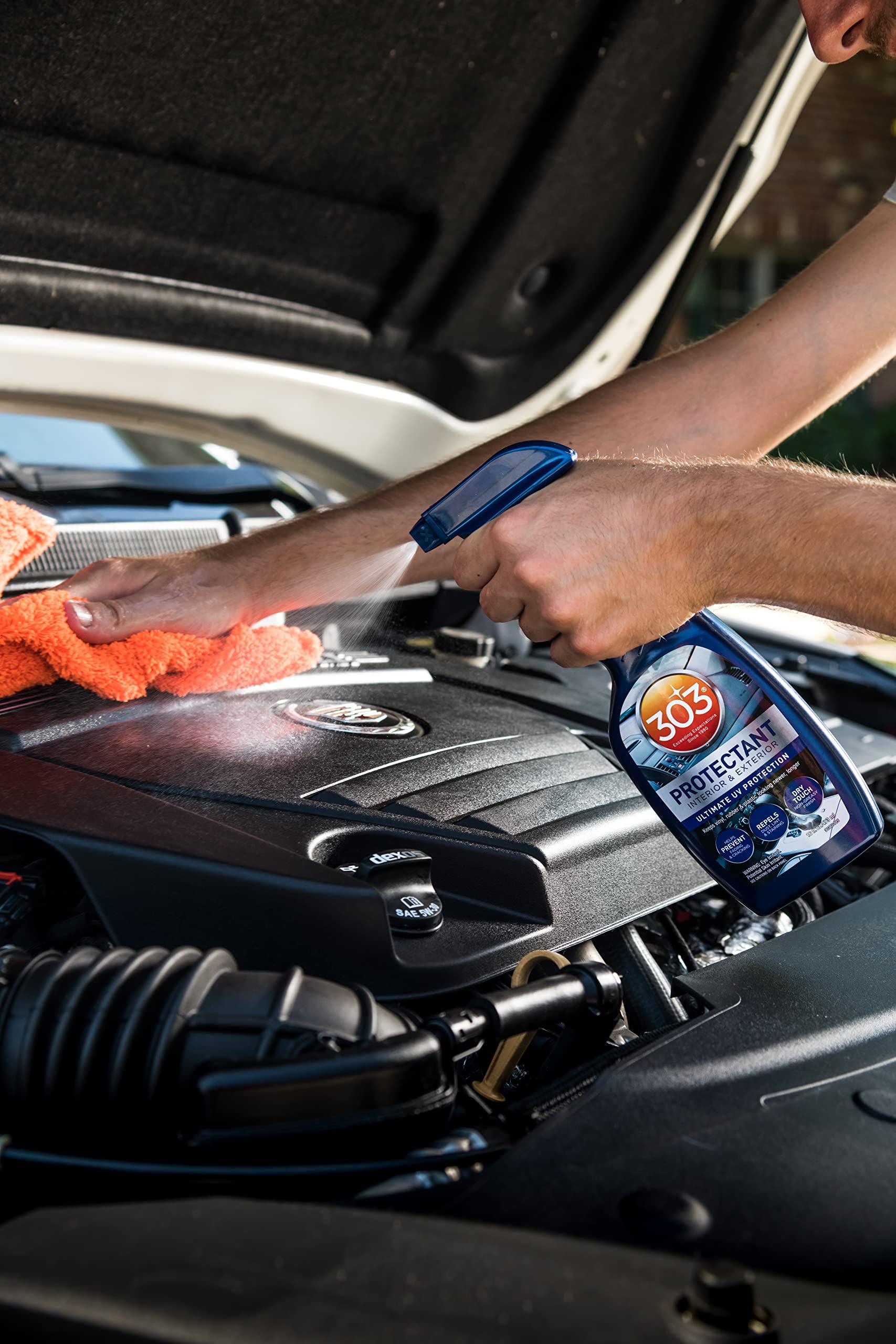 303 Products Automotive Protectant Spray - Helps Prevent Fading & Cracking, Repels Dust, Lint & Staining, Superior UV Protection & Restores Lost Color, Exterior & Interior Car Cleaning Supplies 16oz - Image 10