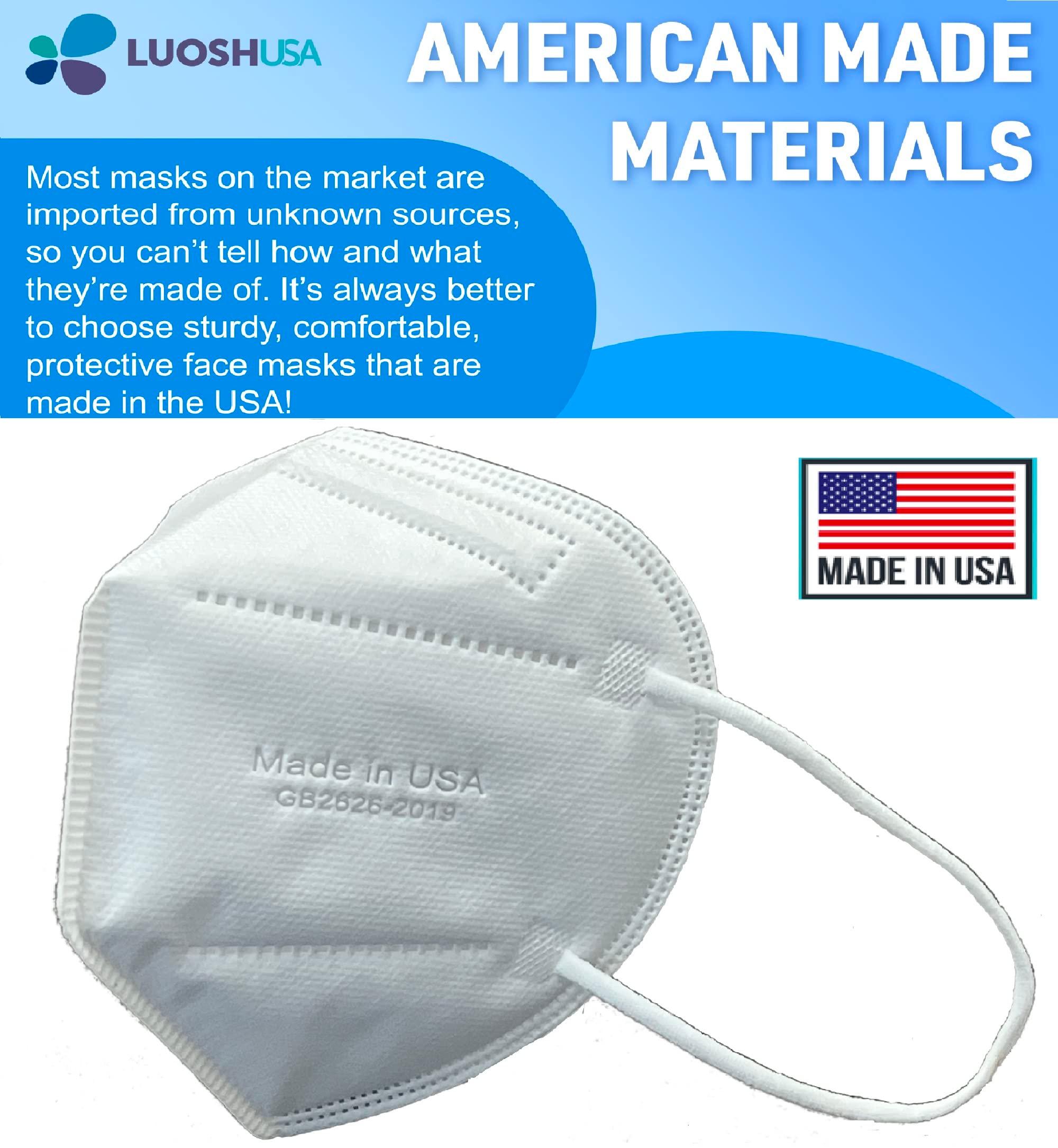 Luosh KN95 Face Masks Made in USA - Image 4
