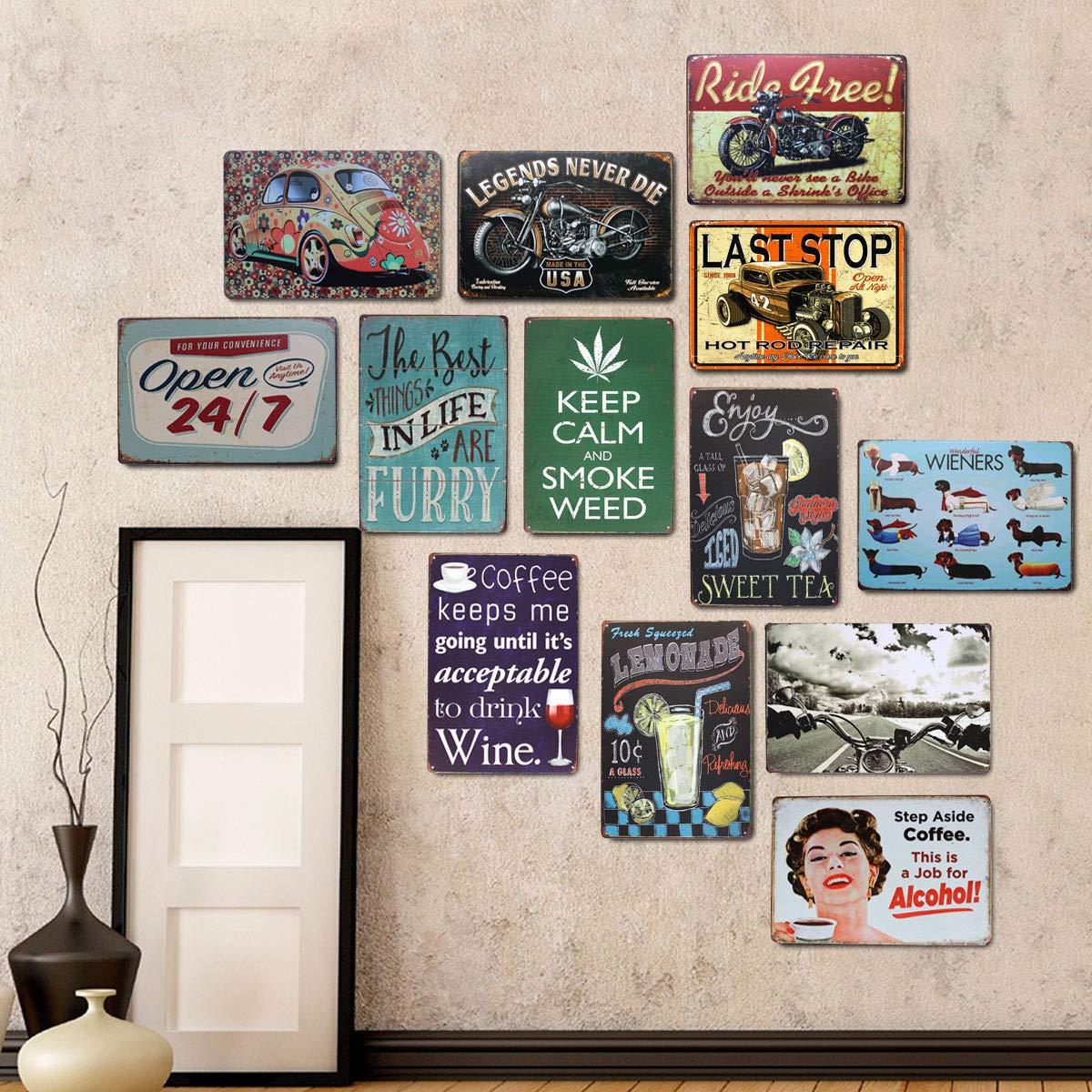 Enjoy Iced Sweet Tea Vintage Metal Sign - Image 6