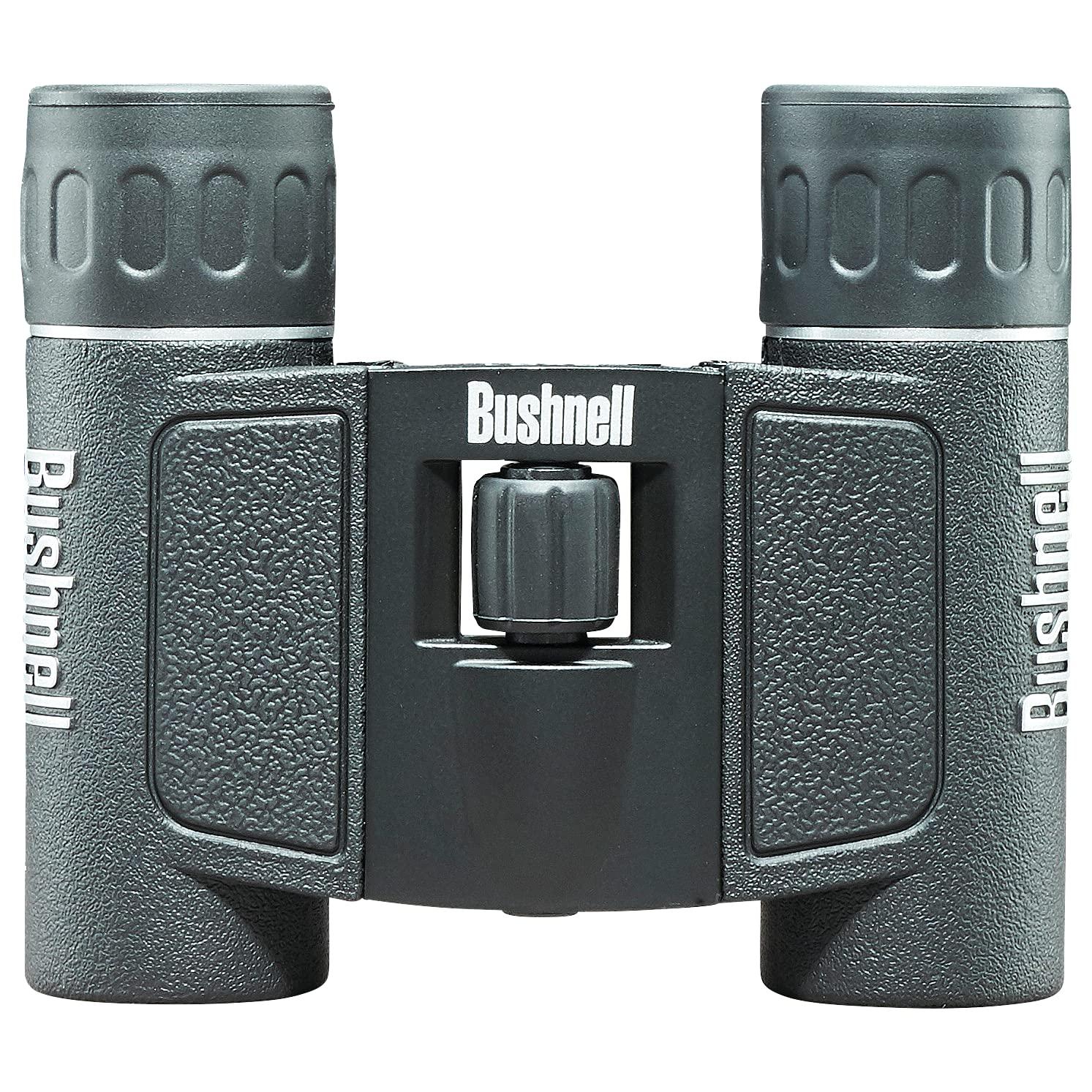 Bushnell Powerview 10x25 Compact Binoculars, High-Power Folding Roof Prism, Lightweight & Portable, Non-Slip Grip, Black - Ideal for Sports, Wildlife, and Outdoor Adventures - Image 2