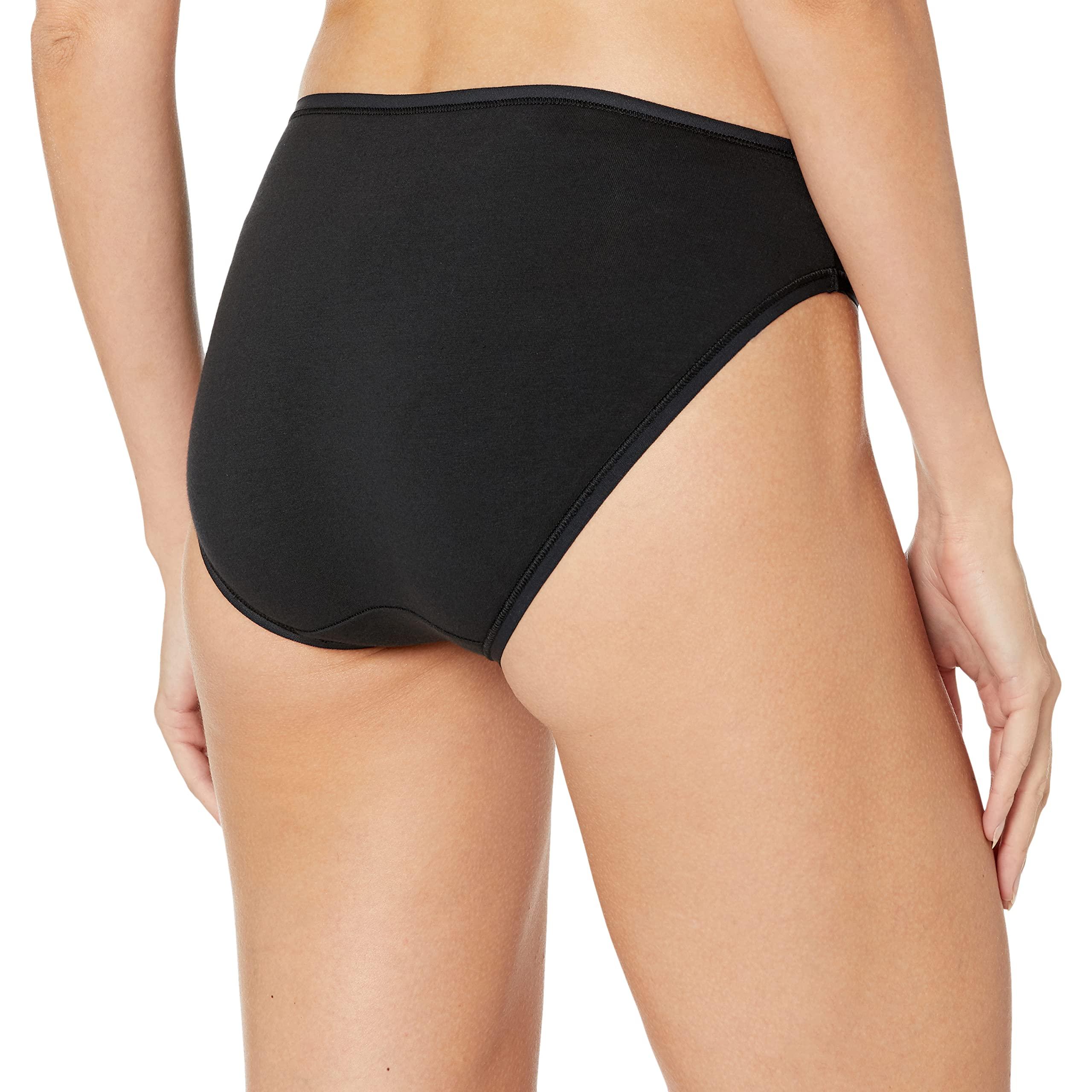 Amazon Essentials Women's Cotton High Leg Brief Underwear (Available in Plus Size), Breathable, Multipacks - Image 3