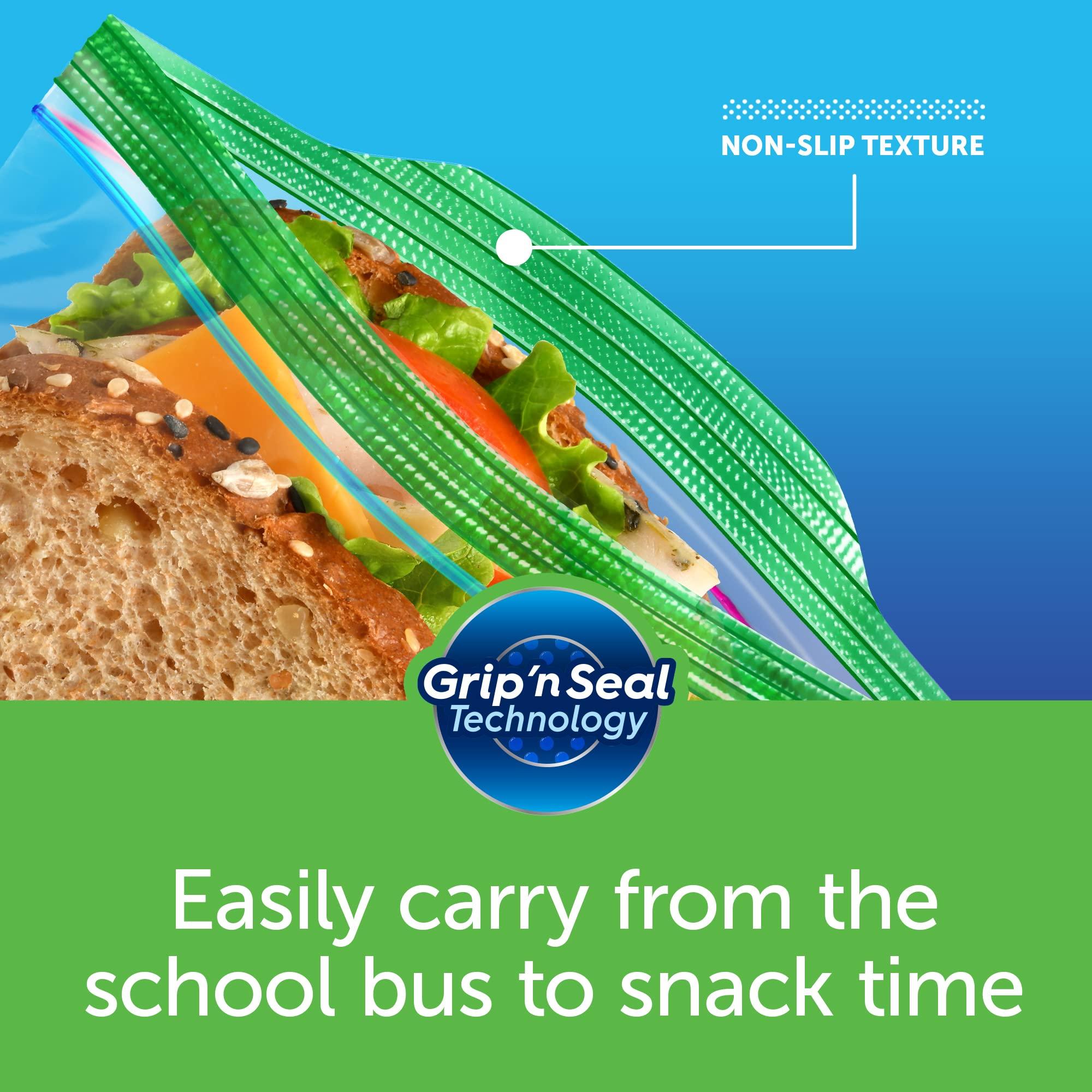 Ziploc Sandwich Bags with New Grip 'n Seal Technology, 90 Count - Image 6