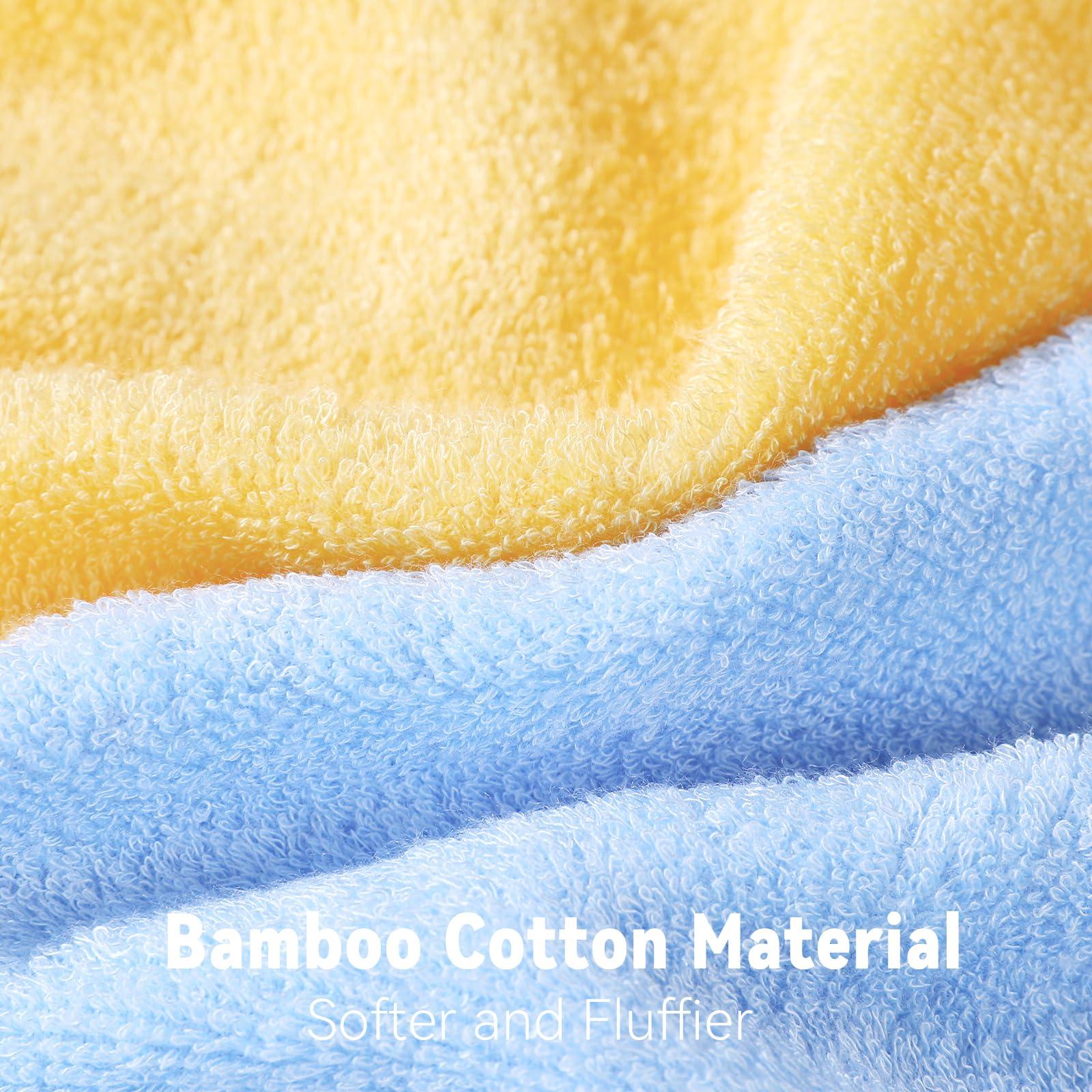 Yoofoss Luxury Washcloths Towel Set 10 Pack Baby Wash Cloth for Bathroom-Hotel-Spa-Kitchen Multi-Purpose Fingertip Towels & Face Cloths - Image 3