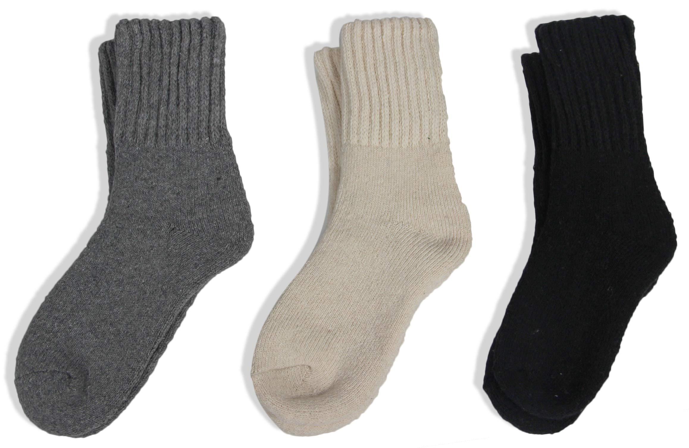 BomKinta Boot Socks for Women Winter Solid Thick Warm Socks Cozy Crew Socks Christmas Gift - Image 3