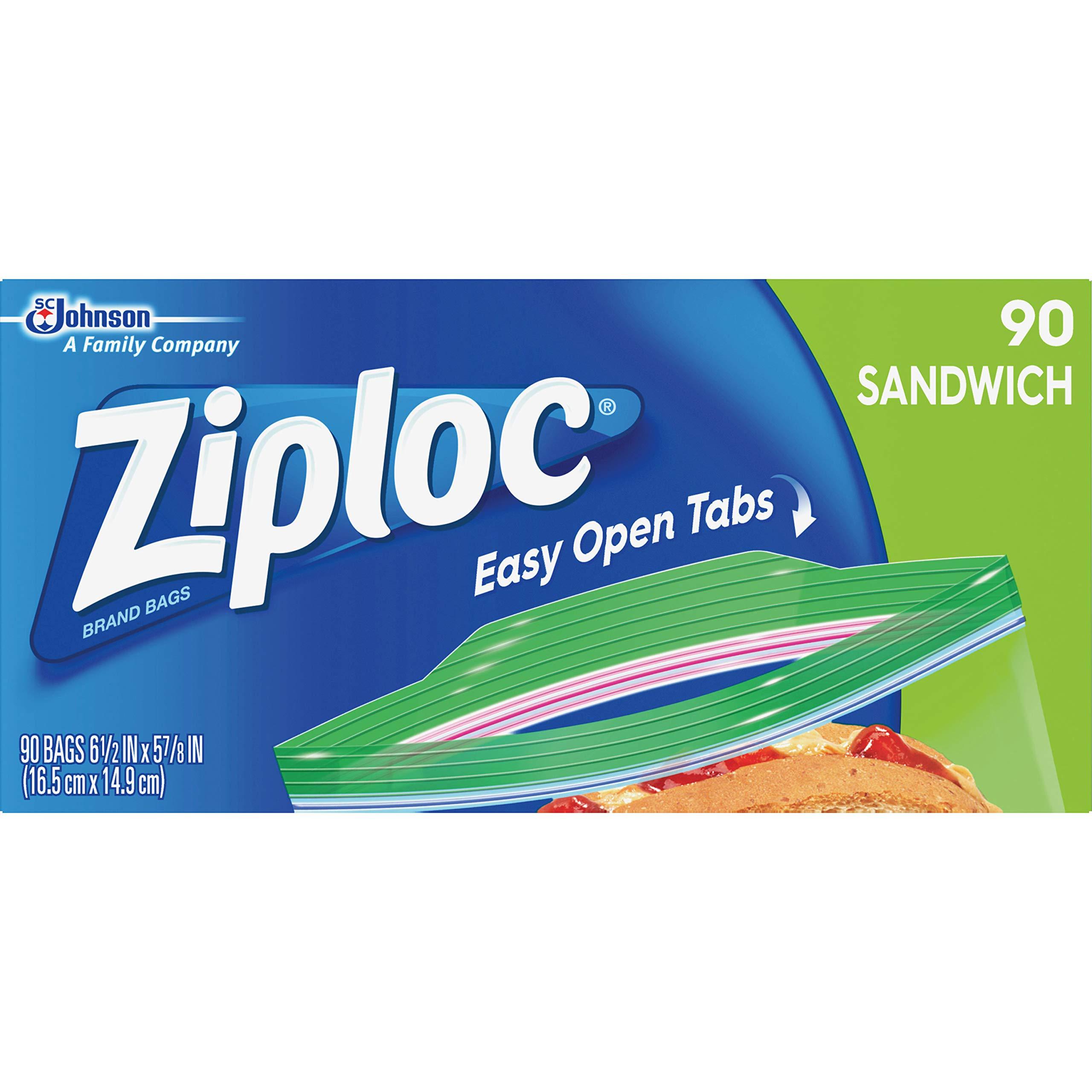 Ziploc Sandwich Bags (90-Count, 12-Pack) - Image 2