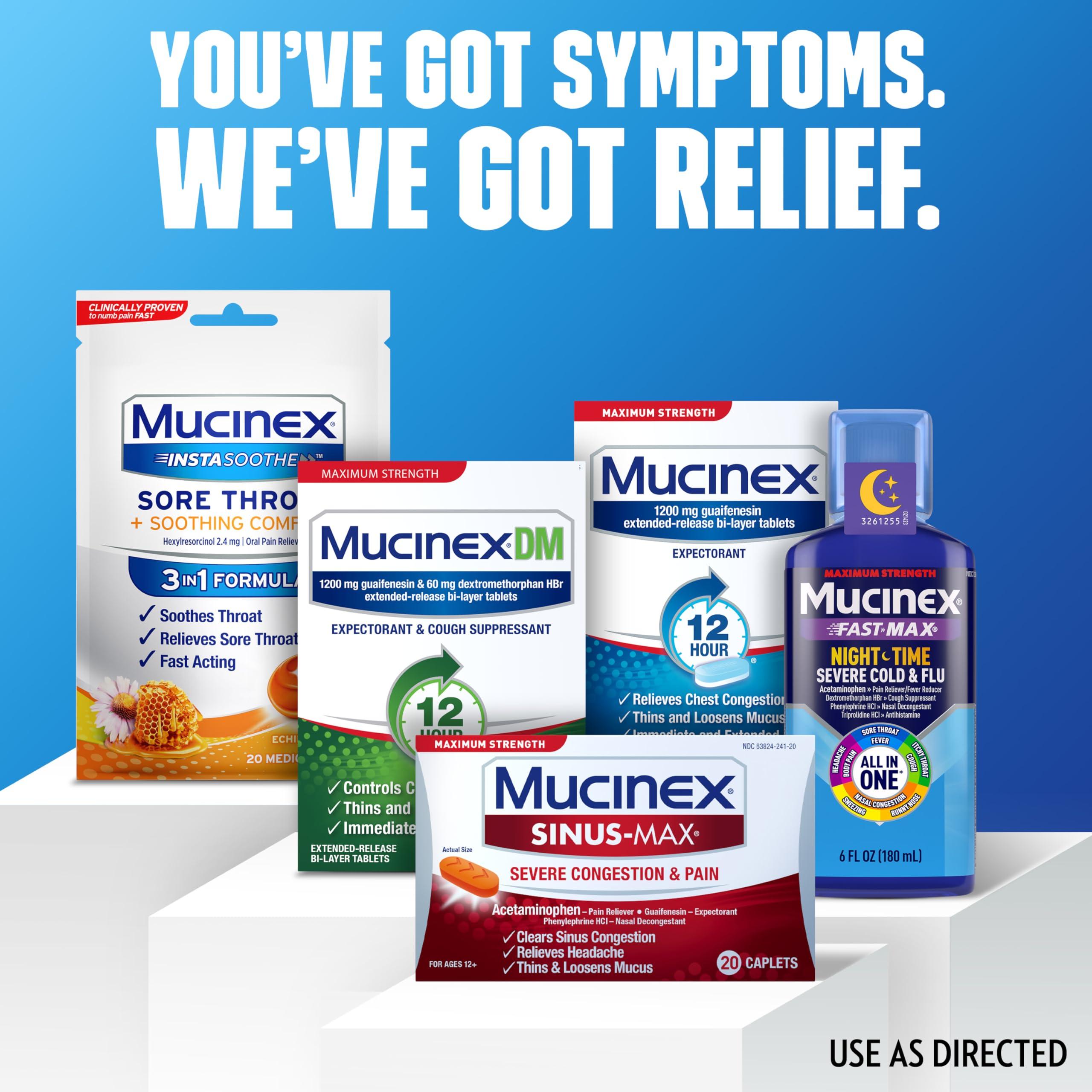 Mucinex Sinus-Max Severe Congestion Relief Caplets, 20 Count - Image 8