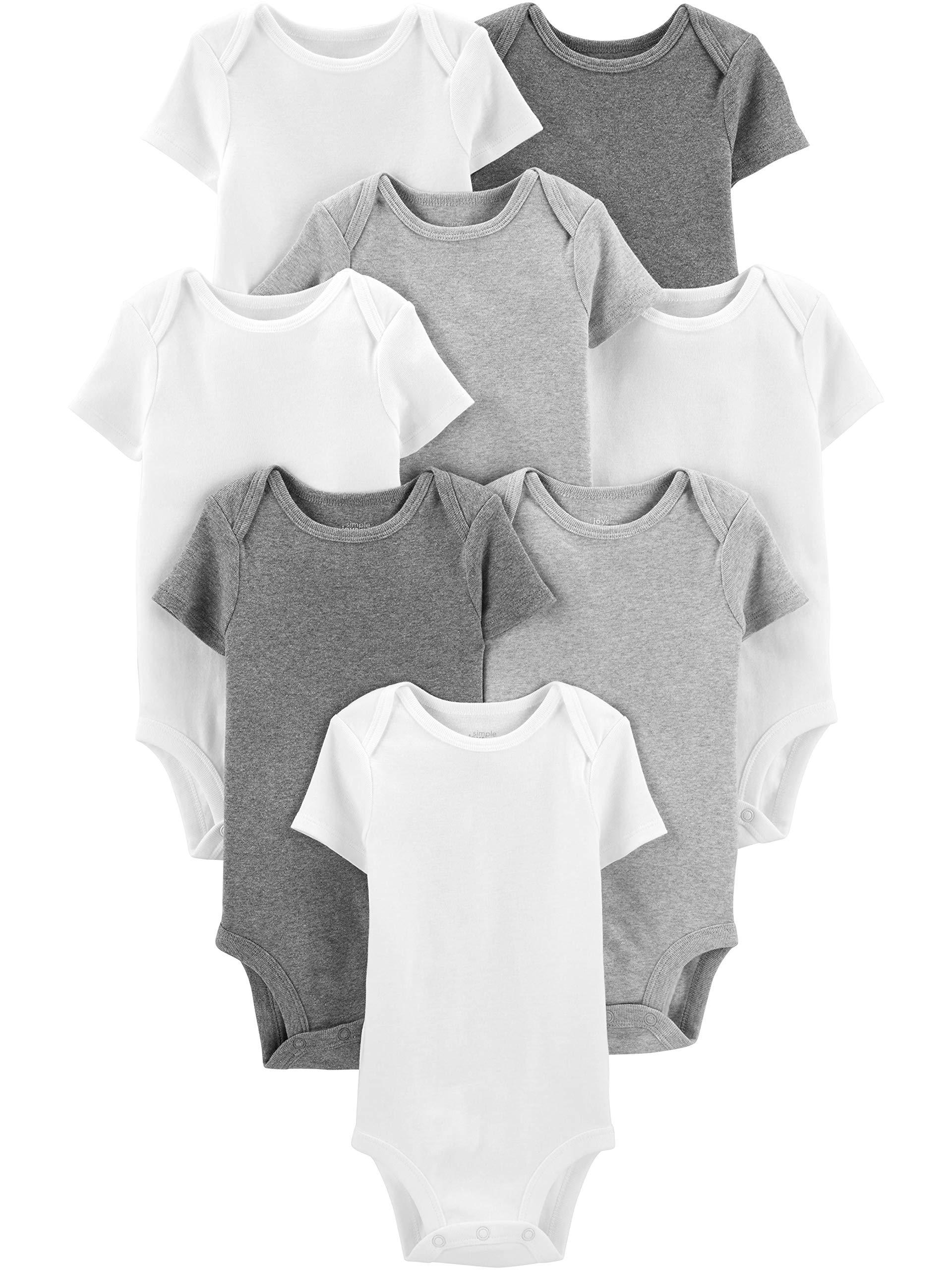 Simple Joys by Carter's Baby 8-Pack Short-Sleeve Bodysuit