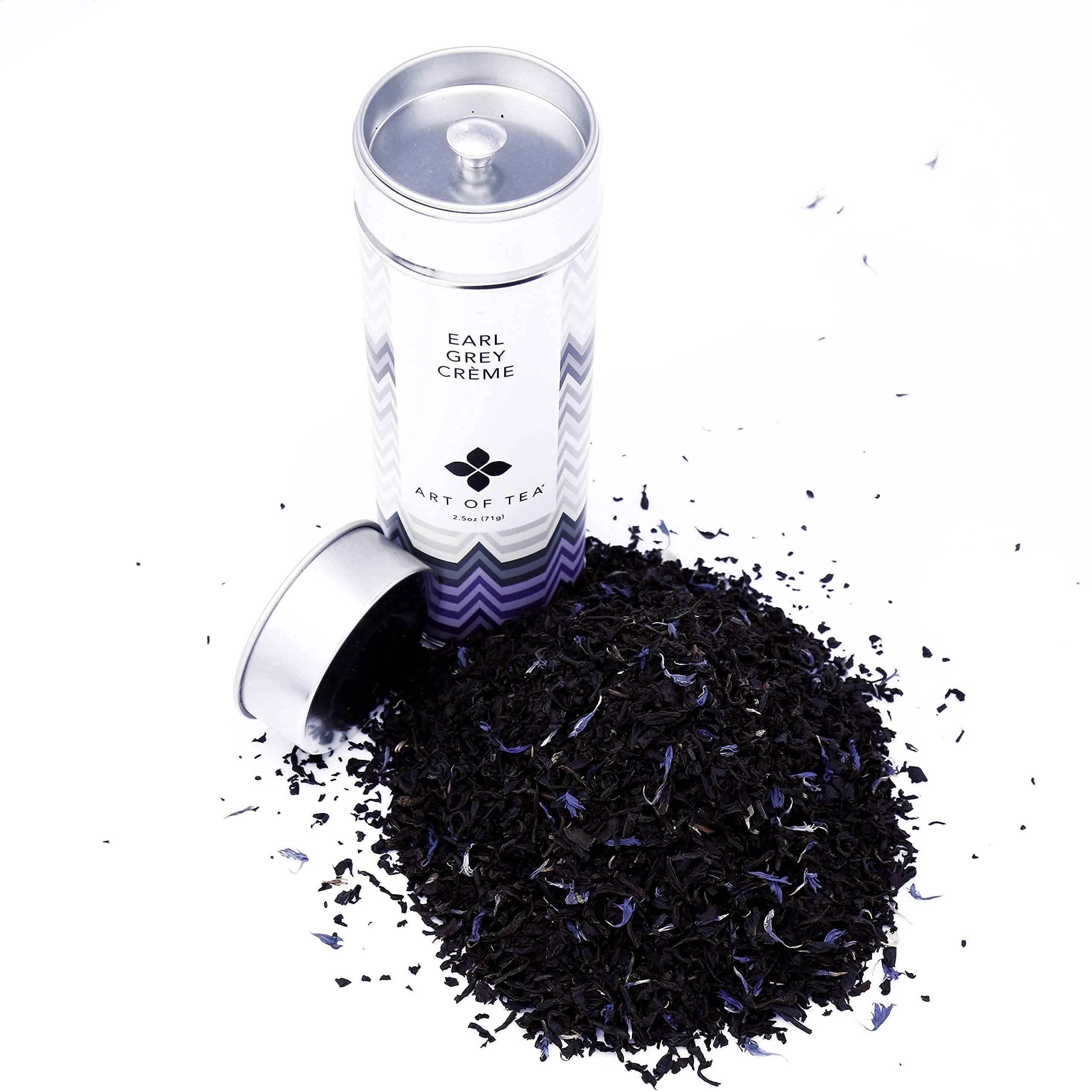 Art of Tea | Organic Earl Grey Creme Tea 2.5oz | Artisan Loose Leaf Tea Tin - Image 9