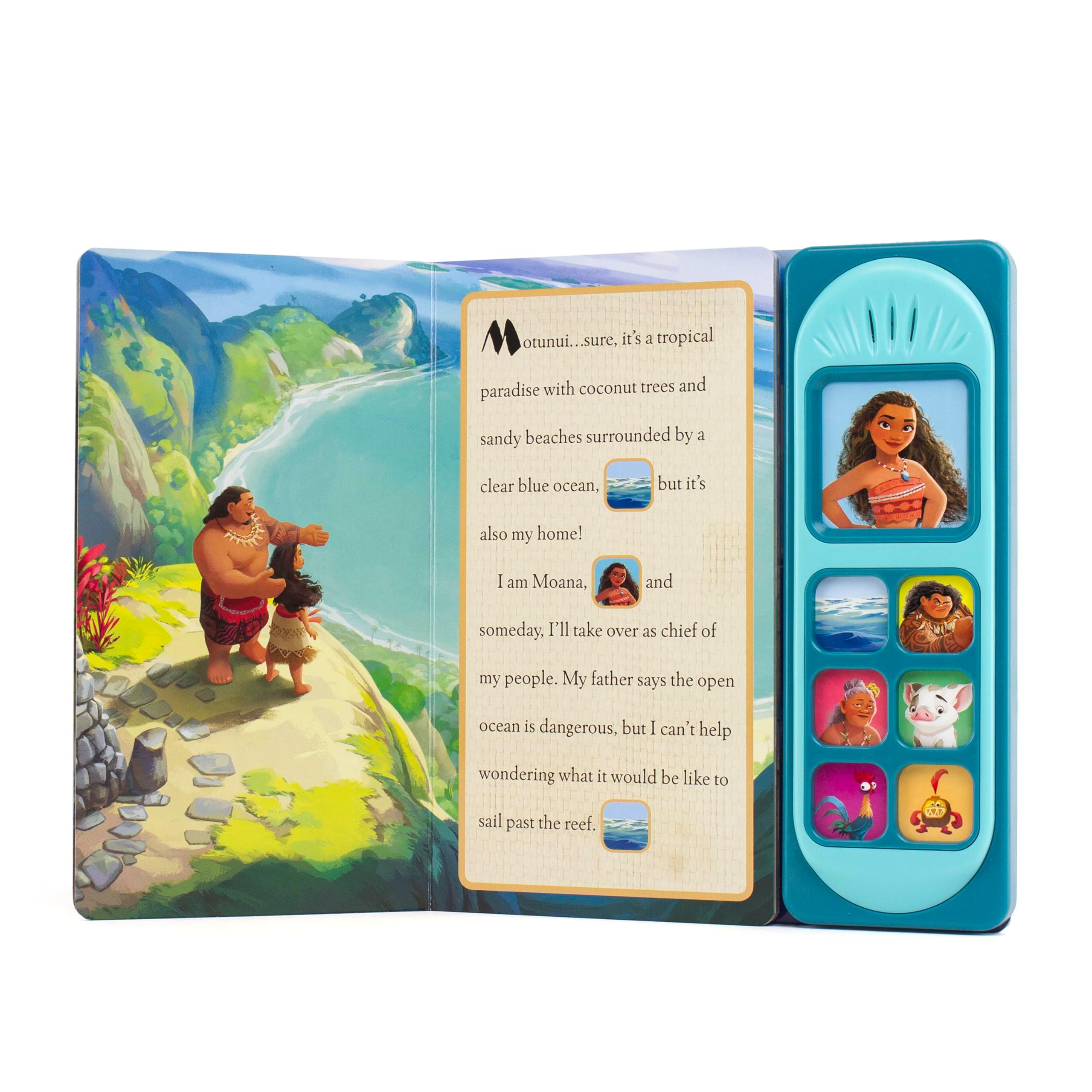 Disney Moana - I Am Moana Little Sound Book - PI Kids (Disney Moana: Play-A-Sound) (Play-A-Song) - Image 5