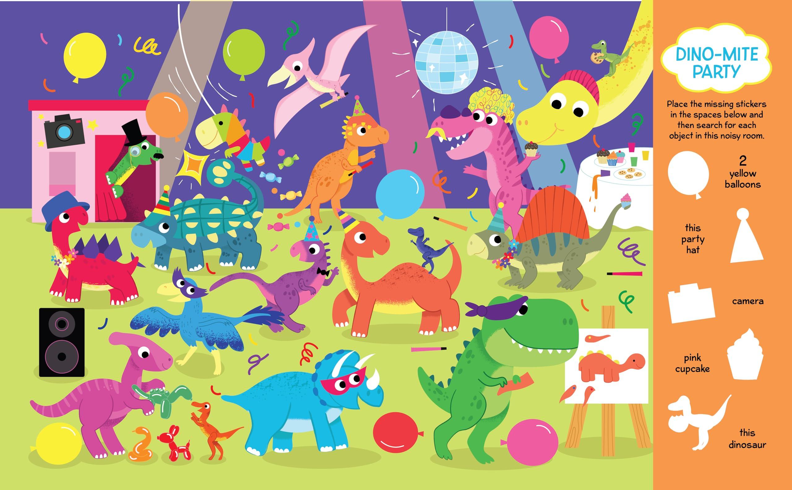 Brain Games - I Can Find It!: Dinosaurs - Includes Stickers! - Image 4