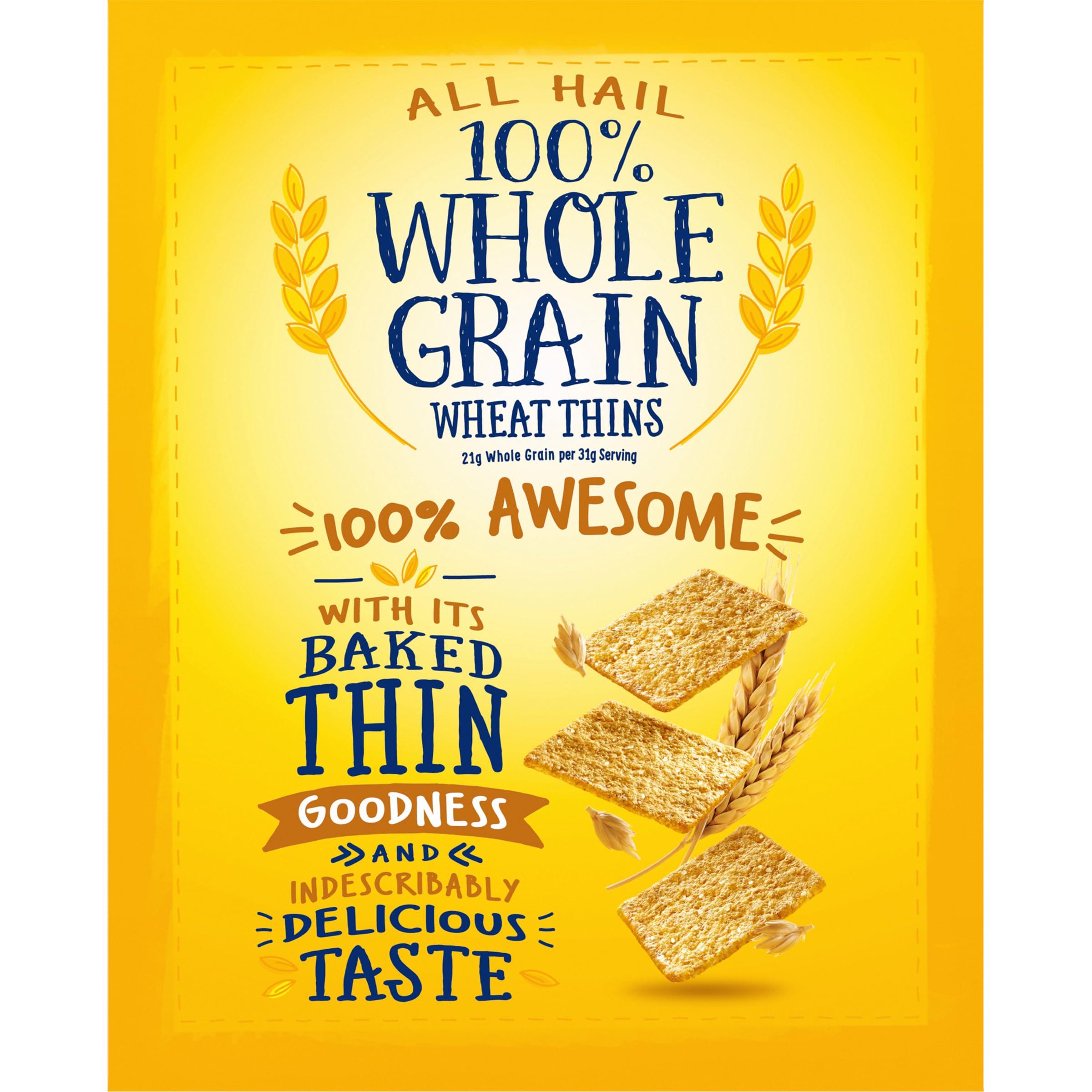 Wheat Thins Original Snacks, Whole Grain Wheat Crackers, Snack Crackers, Party Size, 20 oz Box - Image 15