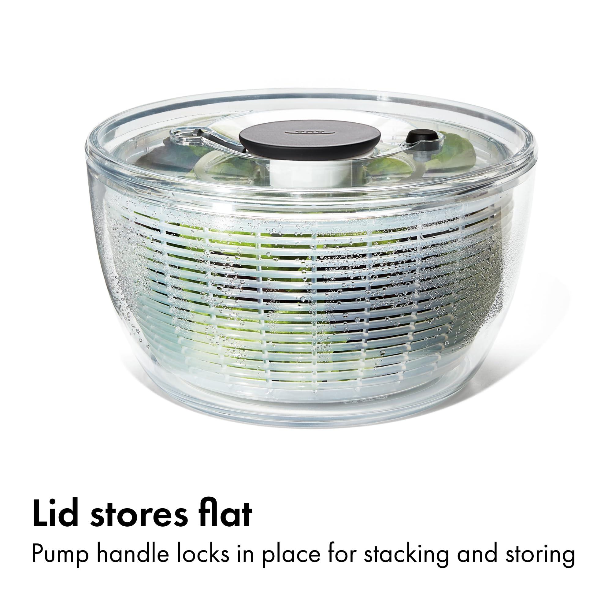OXO Good Grips Salad Spinner, Fruit Washer and Lettuce Spinner - Image 7