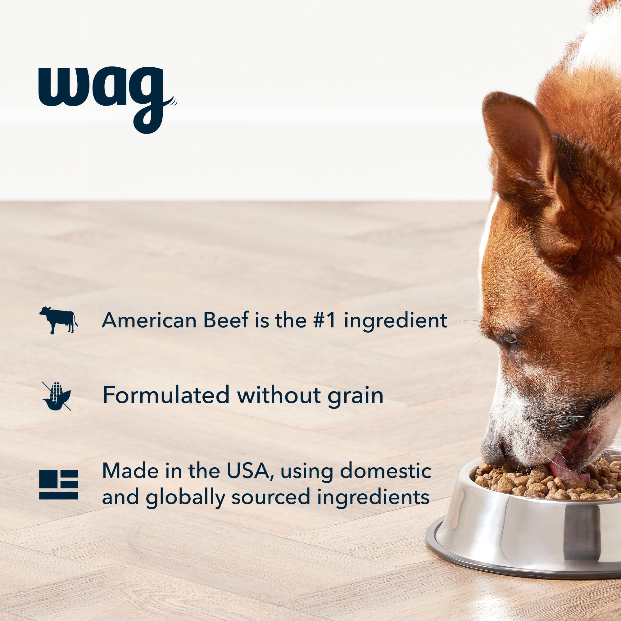 Amazon Brand - Wag Dry Dog Food Beef & Sweet Potato, Grain Free 24 lb Bag - Image 3