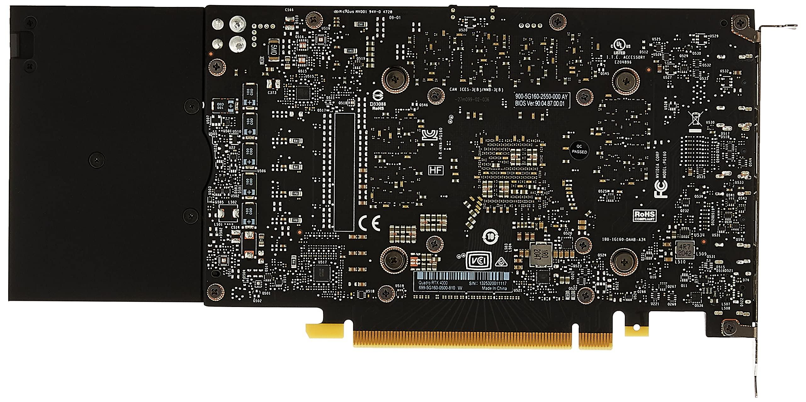 PNY NVIDIA Quadro RTX 4000 - The World’S First Ray Tracing GPU - Image 2