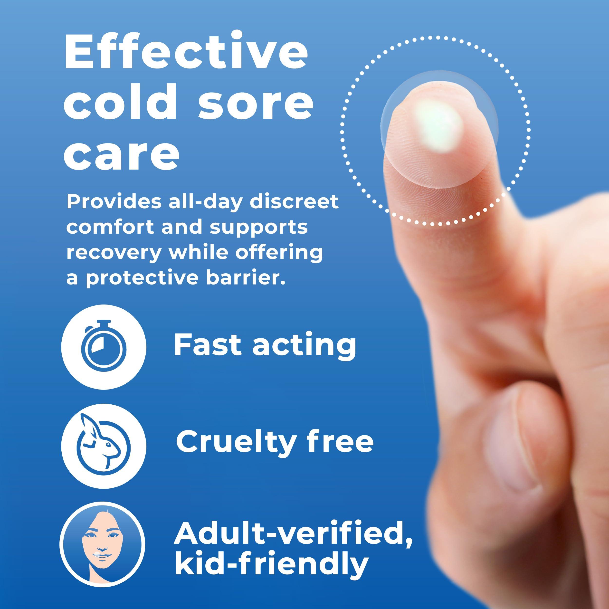 PatchRx Cold Sore Patches for Lips (20 Patches) Lysine, Calendula & Zinc – Hydrocolloid Cold Sore Patch for Lip Treatment (Overnight or Day-time Remedy), Fever Blister Patches - Image 3