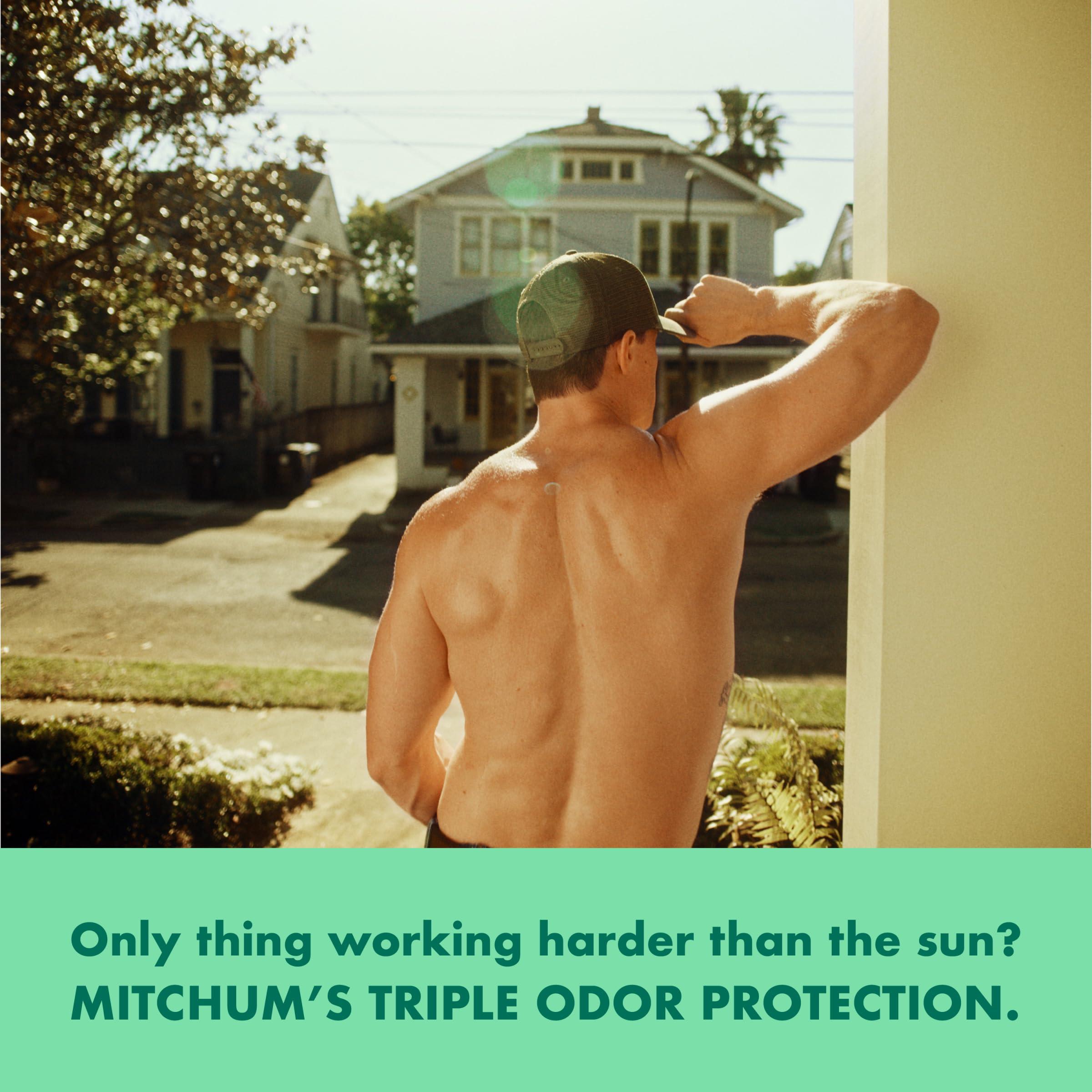 Mitchum Men's Deodorant, Antiperspirant Stick, Triple Odor Defense Invisible Solid, 48 Hr Protection, Dermatologist Tested, Clean Control, 2.7 Oz - Image 3