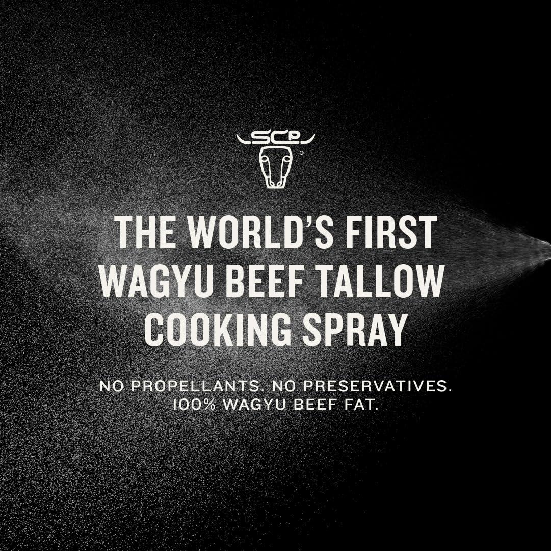 South Chicago Packing Wagyu Beef Tallow Spray, Umami-Rich, Flavorful, Perfect for Sauteing, Stir-frying and Grilling, Nonstick Cooking Oil, 7 Fl Oz - Image 6