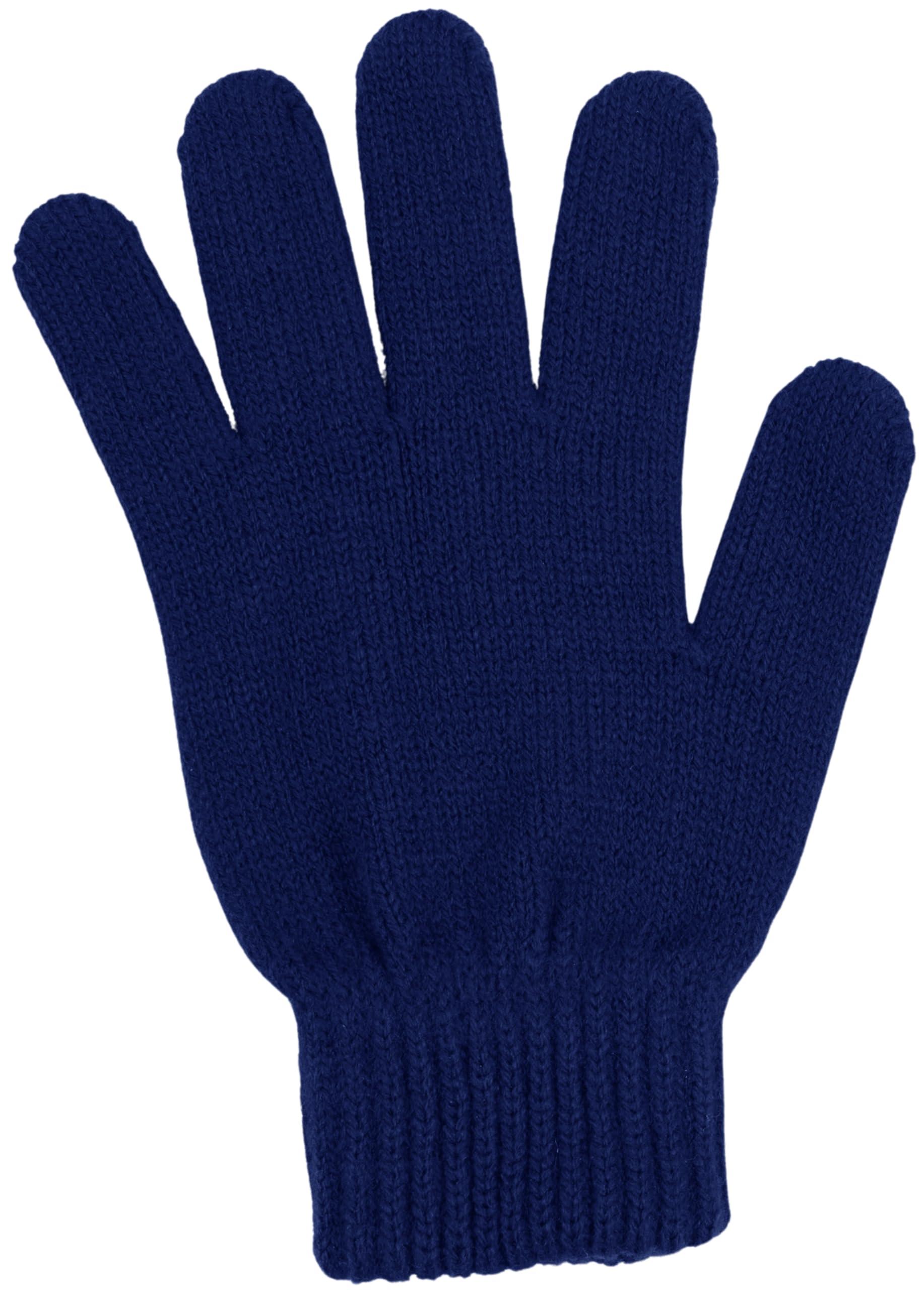 Winter Magic Gloves, 12 Pairs Stretchy Warm Knit Bulk Pack Mens Womens - Image 8