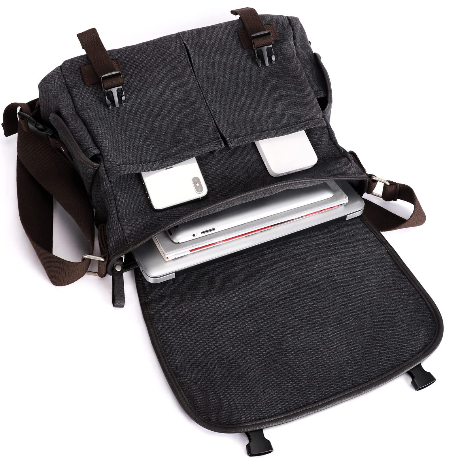 Messenger Bag Men,Waterproof Crossbody Bag,Satchel Shoulder Bag - Image 4