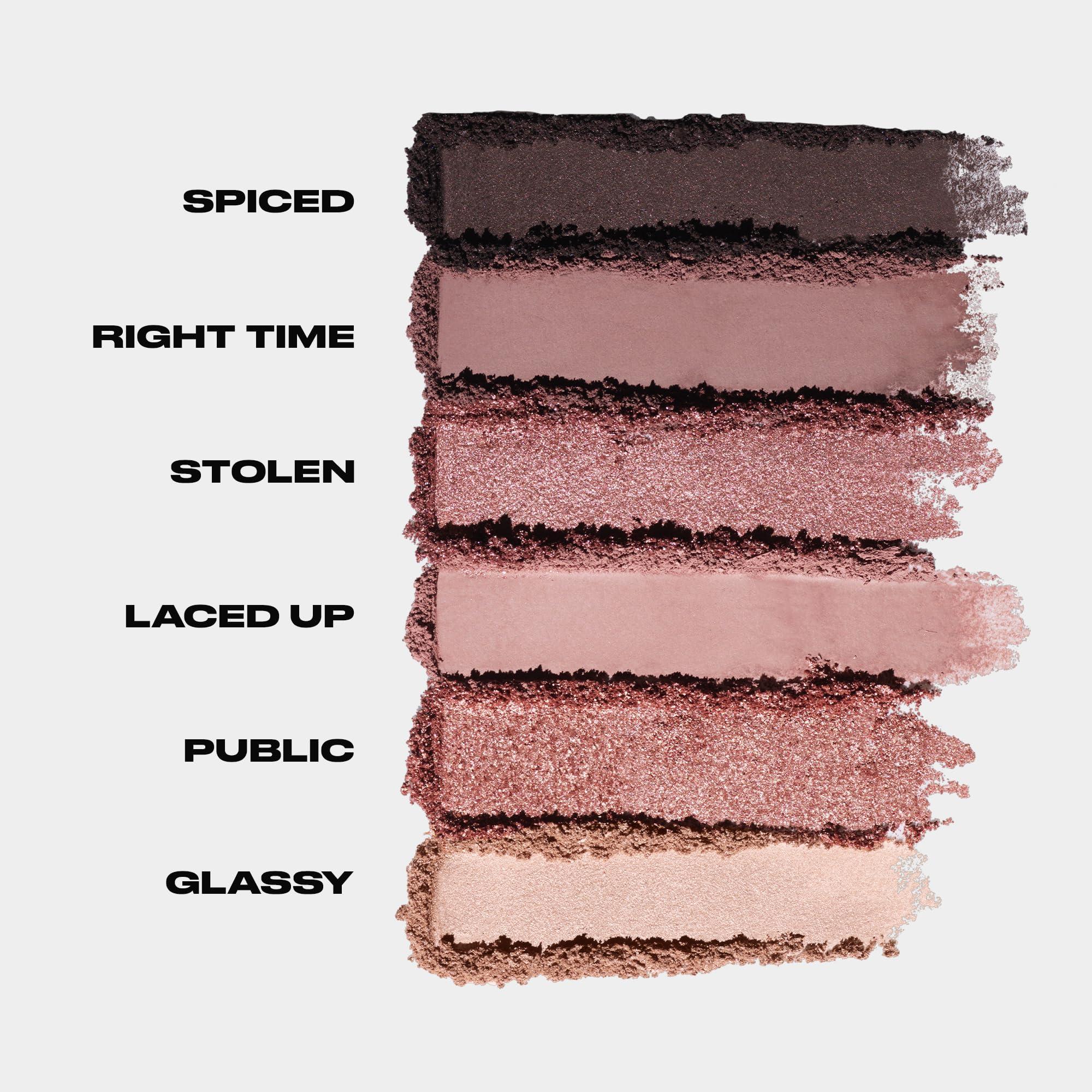 URBAN DECAY Naked 3 Mini, Soft Pink Neutral Eyeshadow Palette, Matte & Shimmer Finish, 6 Rosy Nude Eye Shadows, Natural Everyday to Smokey Eye Makeup Looks, Travel Friendly Size, Vegan, Cruelty-free - Image 2