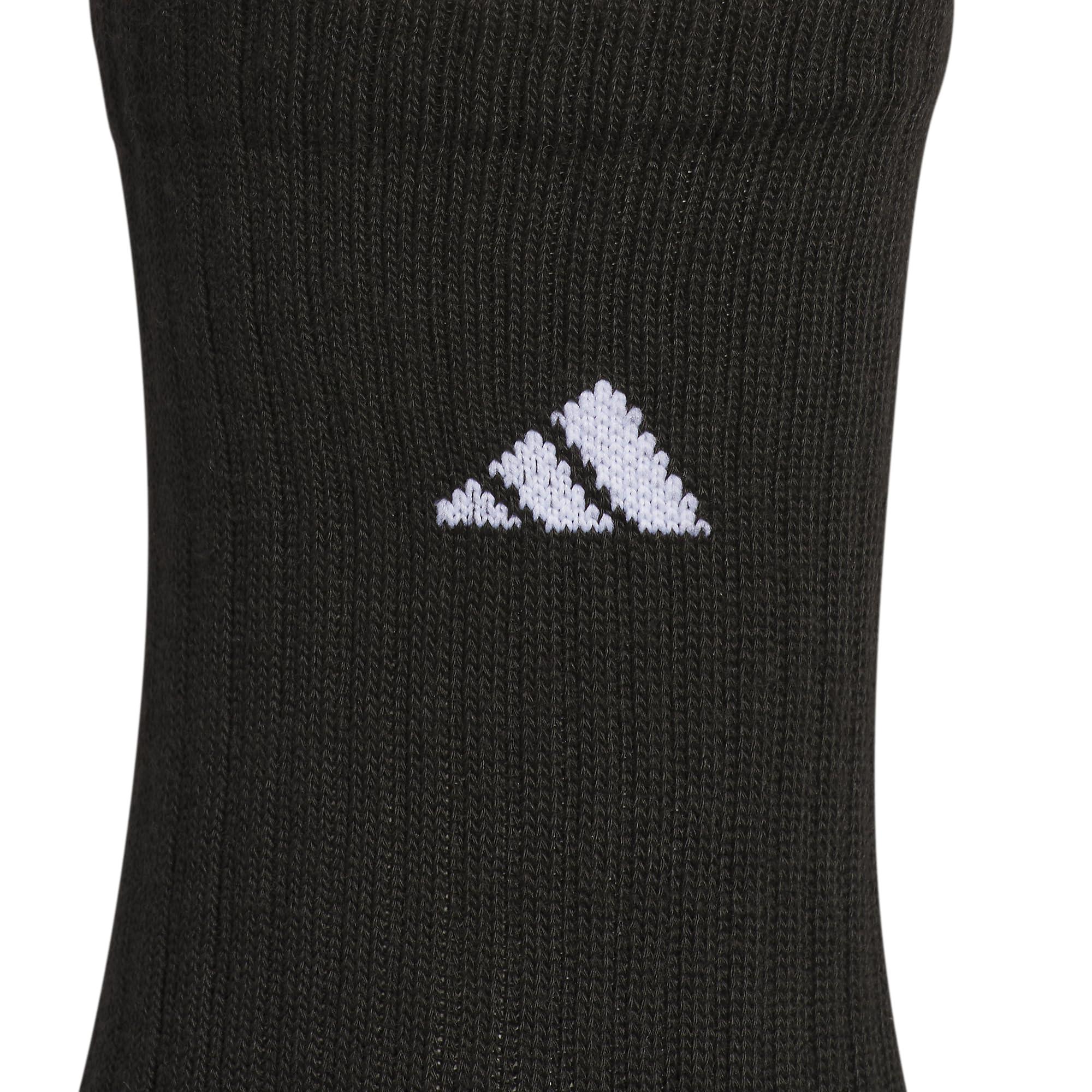 adidas Youth Athletic Cushioned 6-Pack Crew, Kid's Crew Socks for Sports, Durable & Breathable - Image 3