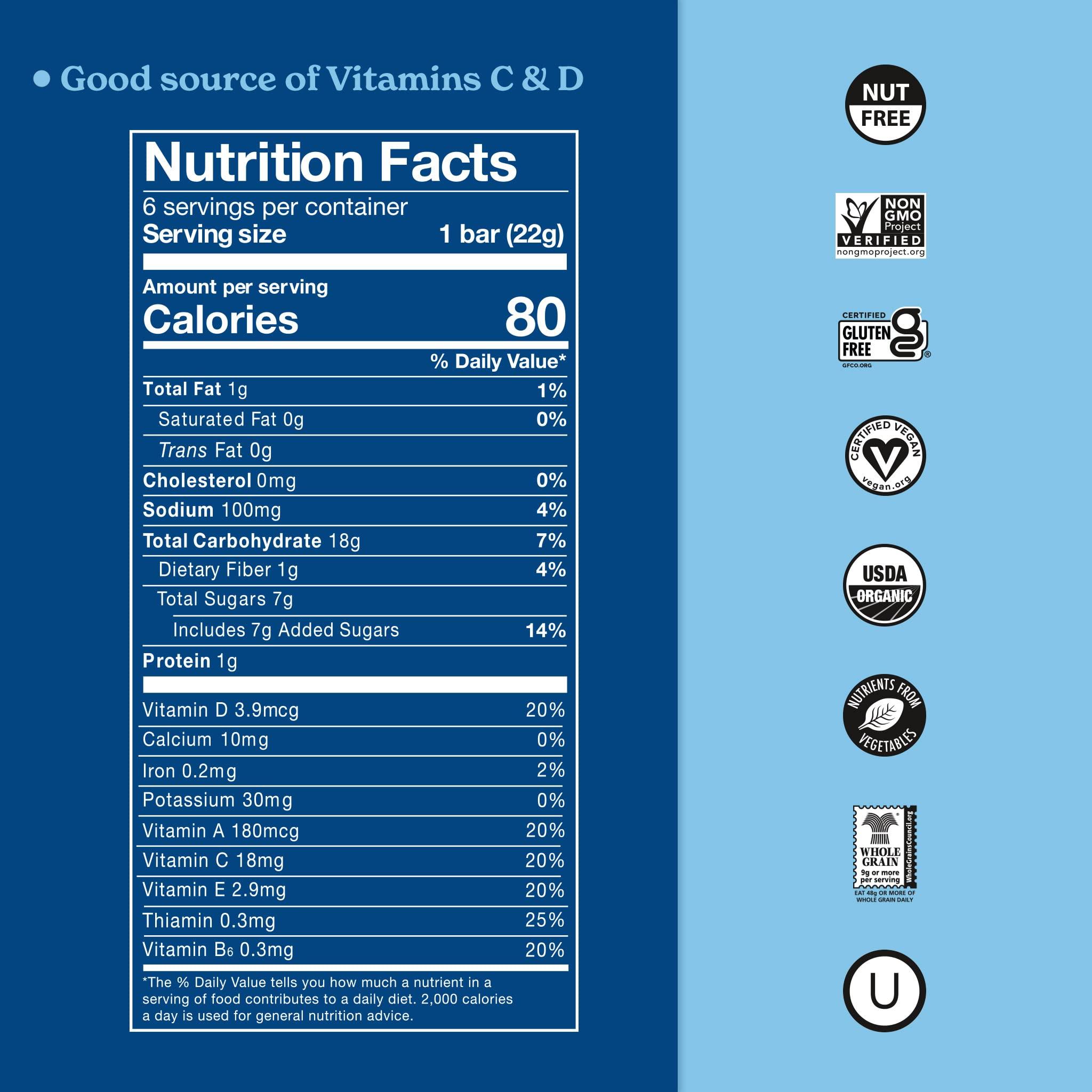 MadeGood Crispy Squares, Vanilla (36 Count) Gluten Free Snacks - Image 2