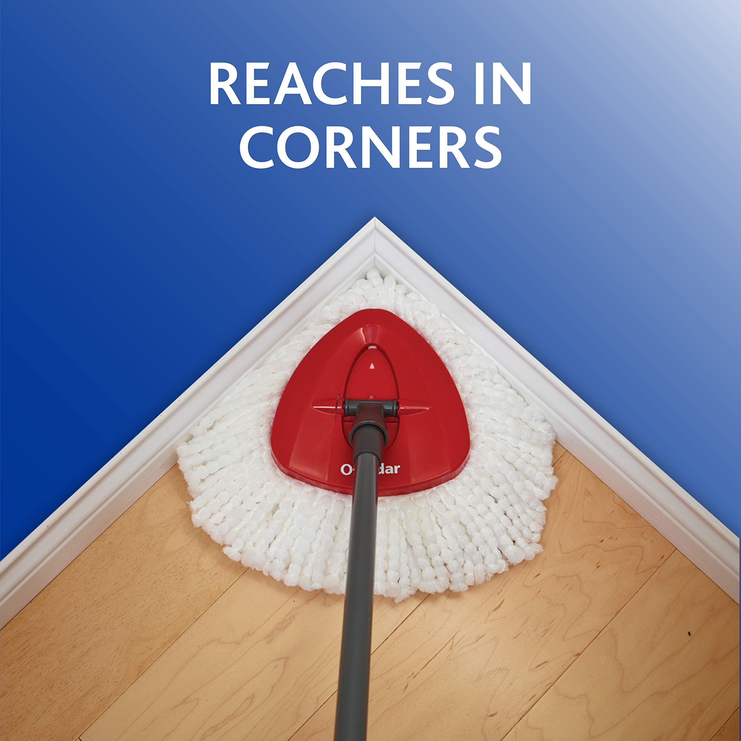 O-Cedar EasyWring Microfiber Spin Mop and Bucket Cleaning System - Image 6