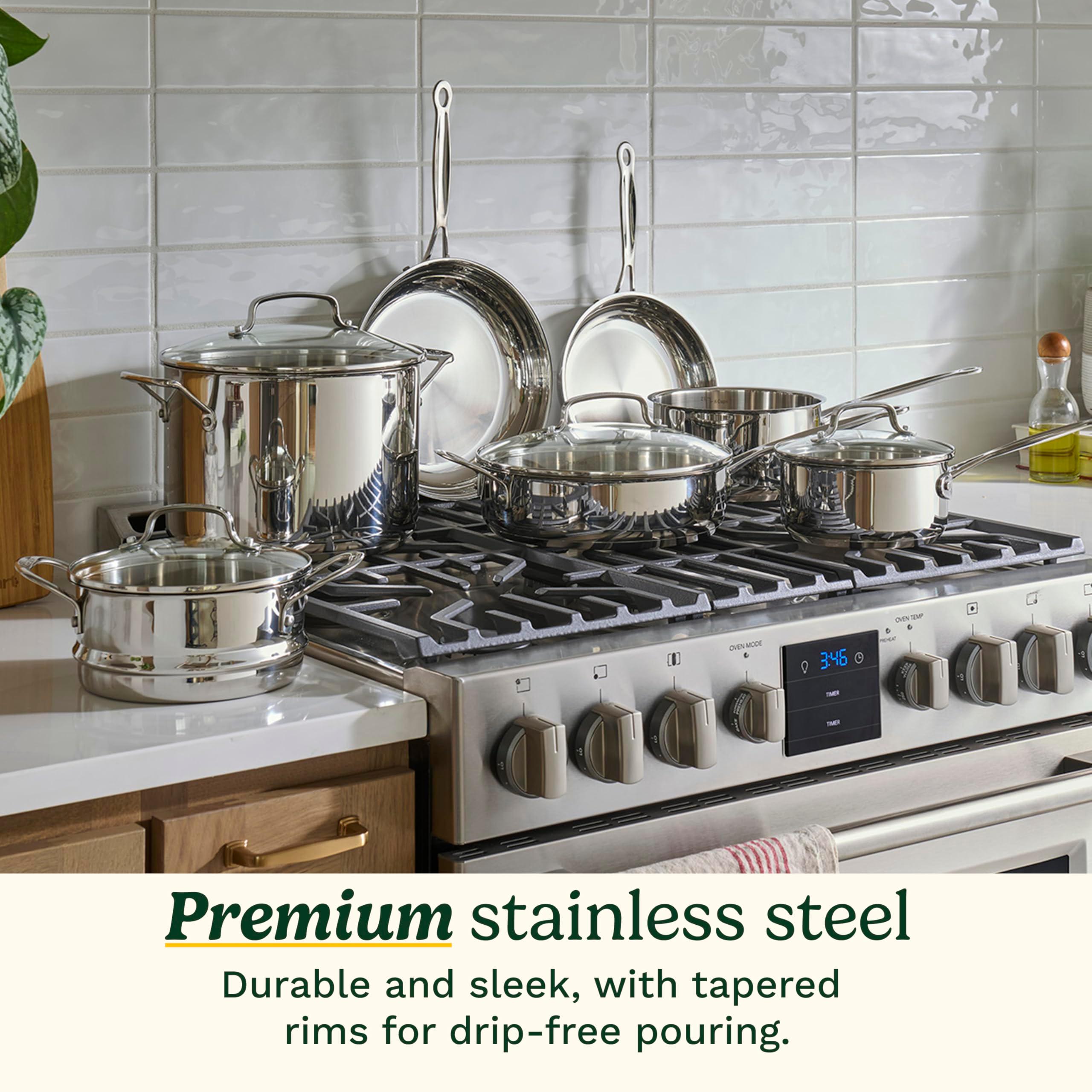 Cuisinart 77-11G Stainless Steel 11-Piece Set Chef's-Classic-Stainless-Cookware-Collection - Image 3