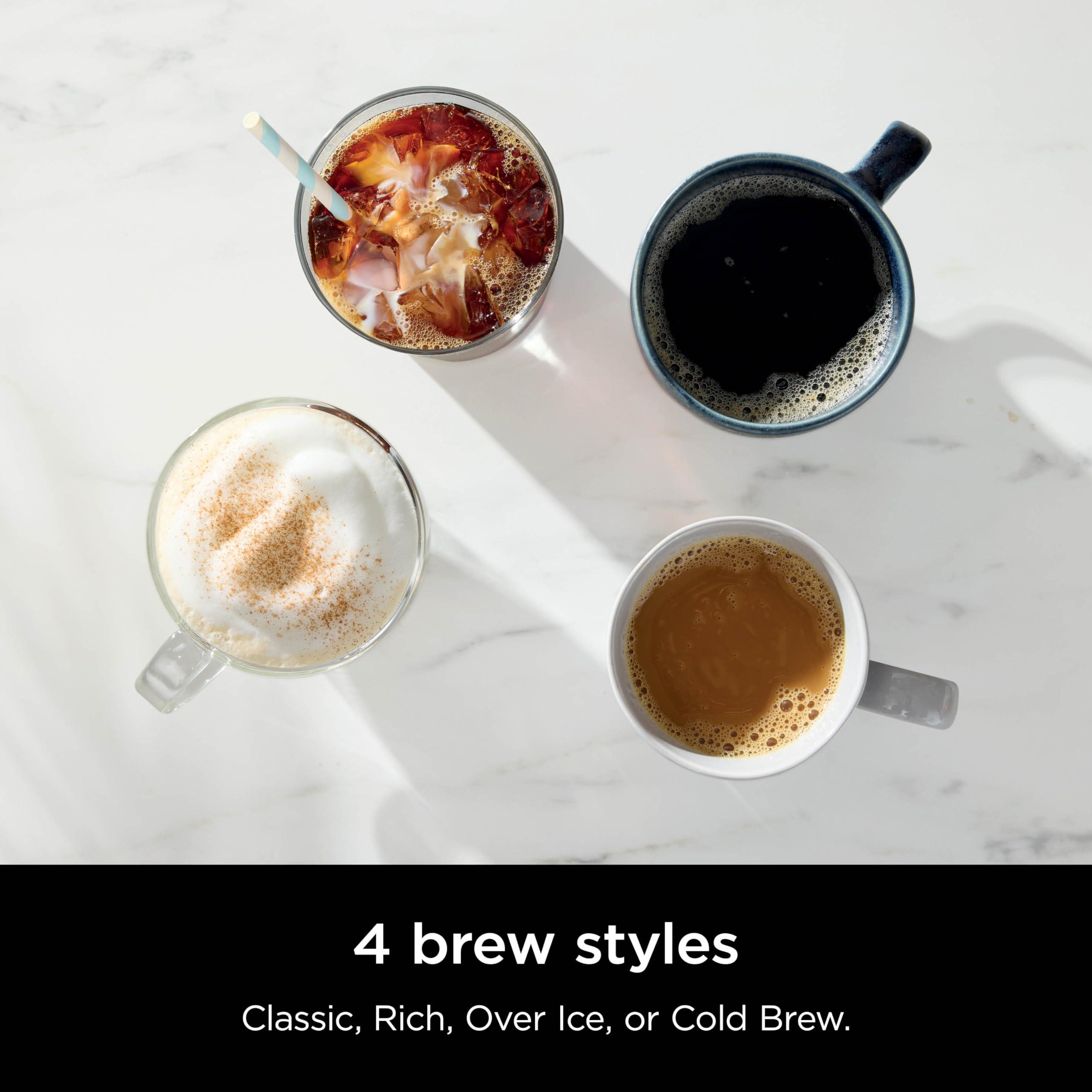 Ninja Hot & Iced XL Coffee Maker with Rapid Cold Brew, 4 Brew Styles, 8 Sizes Small Cup to Travel Mug, Single-Serve Coffee Brewer, 12-Cup Carafe, Permanent Filter, Removable Reservoir, Black, CM371 - Image 2