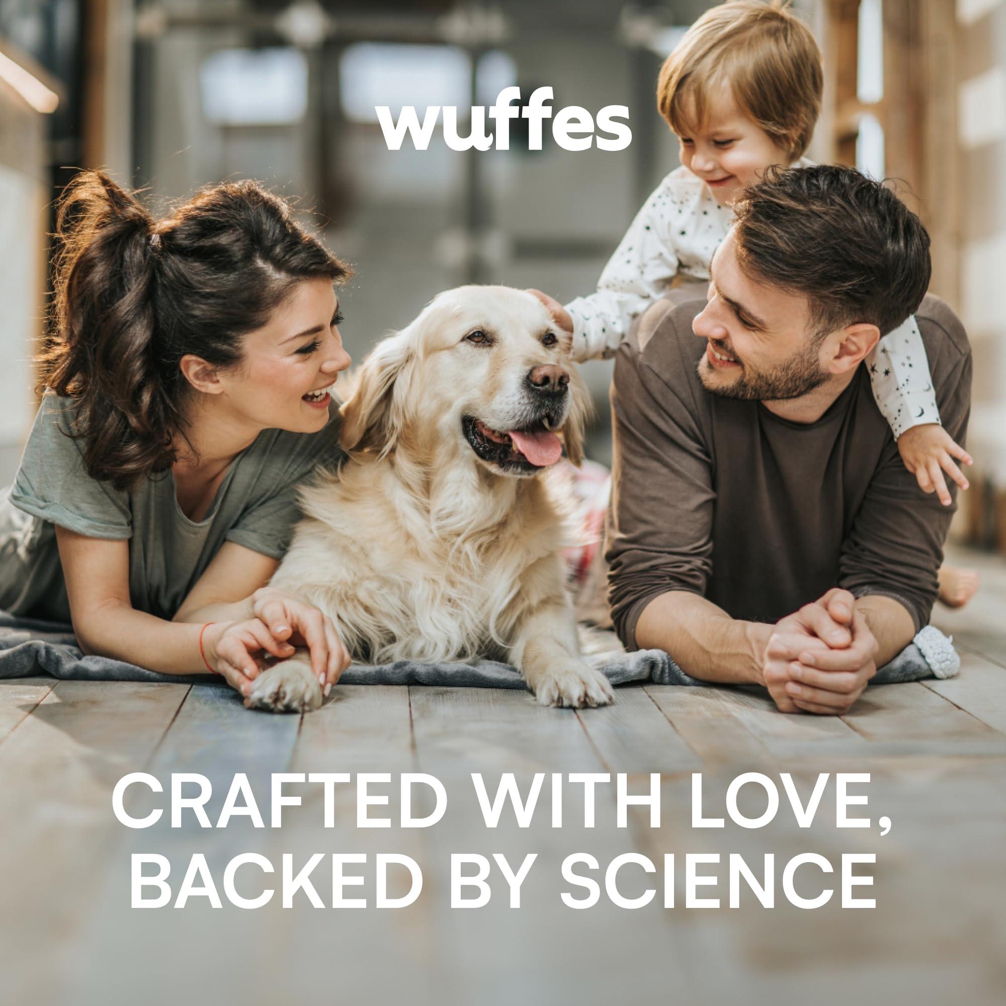 Wuffes Advanced Dog Hip and Joint Supplement with Glucosamine, Chondroitin, Omega 3, MSM, and Green Lipped Mussel, 60 Pork Flavored Chews for Small and Medium Dog Breeds - Image 6