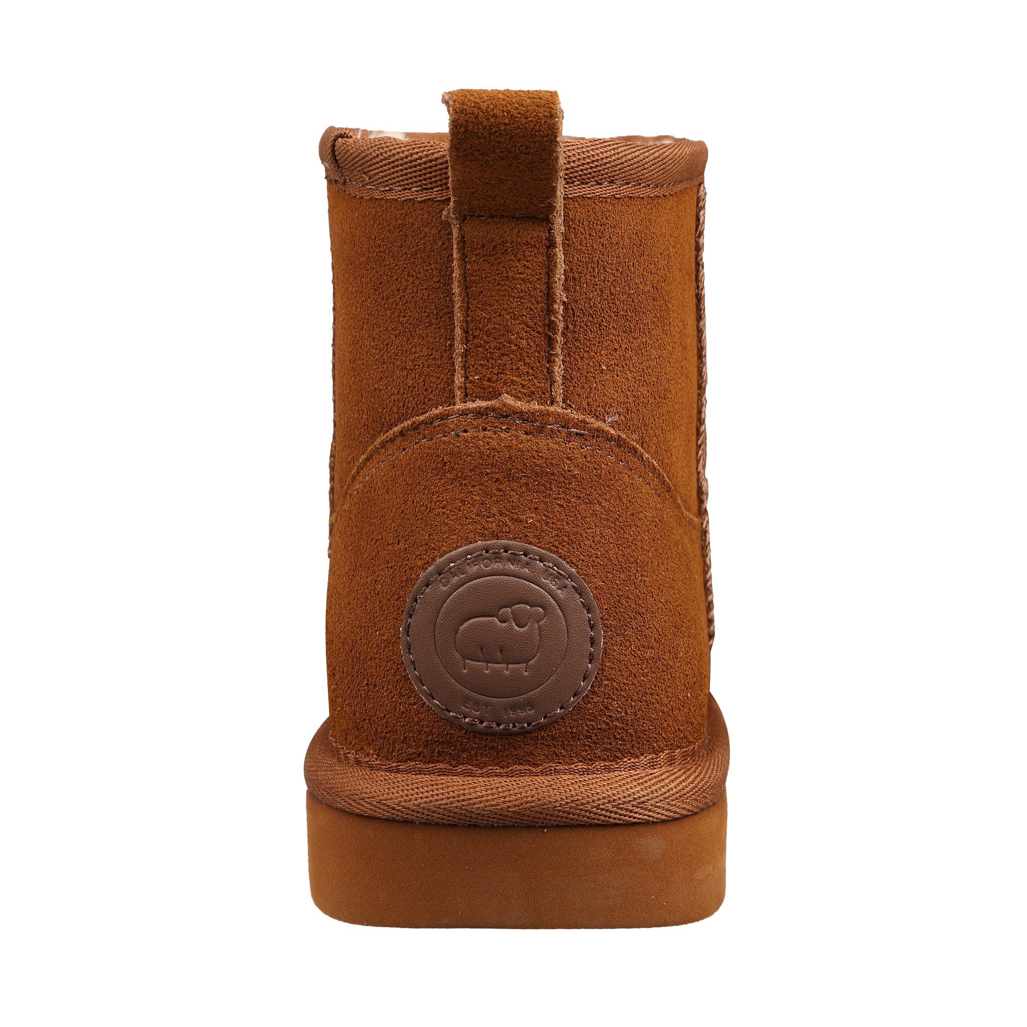 Lamo Kora Short Boots for Women -Chic Water resistant Suede Ankle Boots, Ortholite Foam Footbed with Removable Australian Sheepskin, NeverWet Stain Protection - Winter Footwear - Image 4
