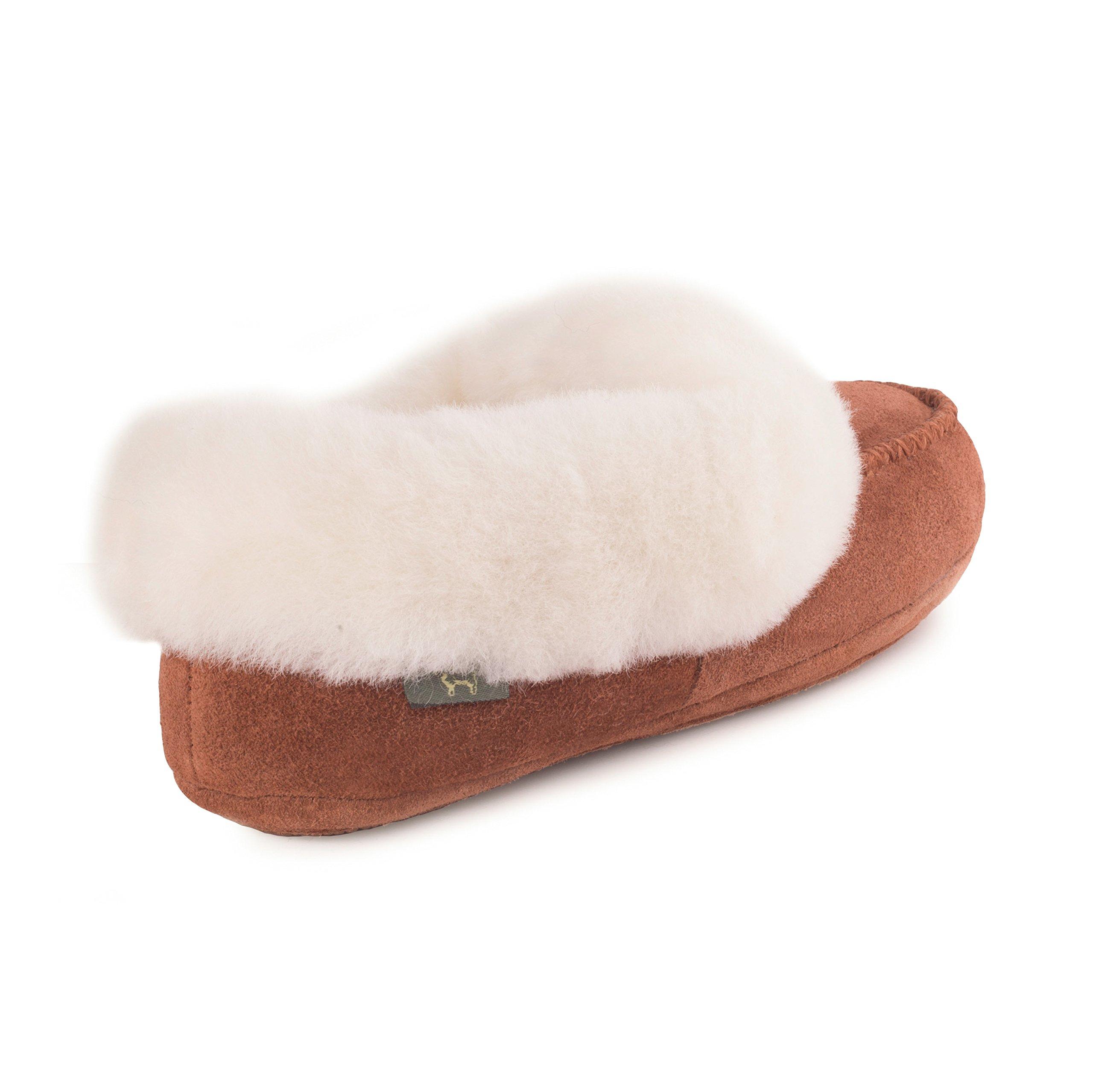 Cloud Nine Sheepskin Bootie Slippers for Women - Warm and Comfortable Australian Shearling Booties - Image 3