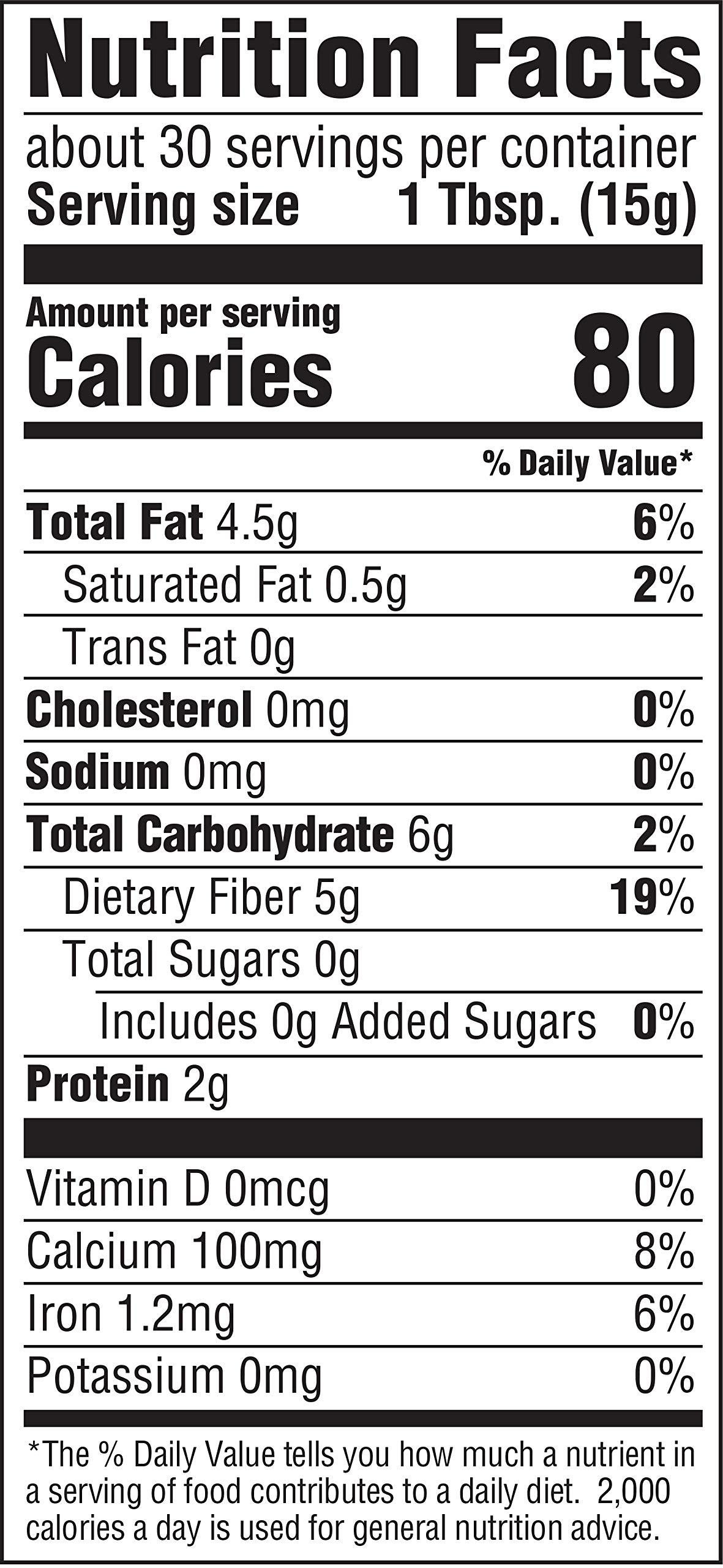 Amazon Brand - Happy Belly Organic Black Chia Seeds 1 lb (Pack of 2) - Image 3