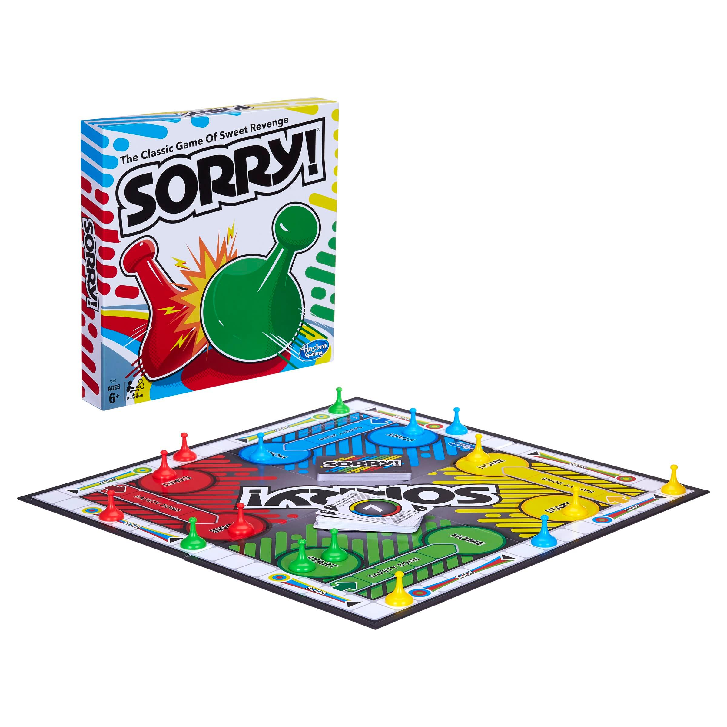 Sorry! Kids Board Game, Family Board Games for Kids and Adults, 2 to 4 Players, Family Games, Kids Games, Ages 6 and Up - Image 4