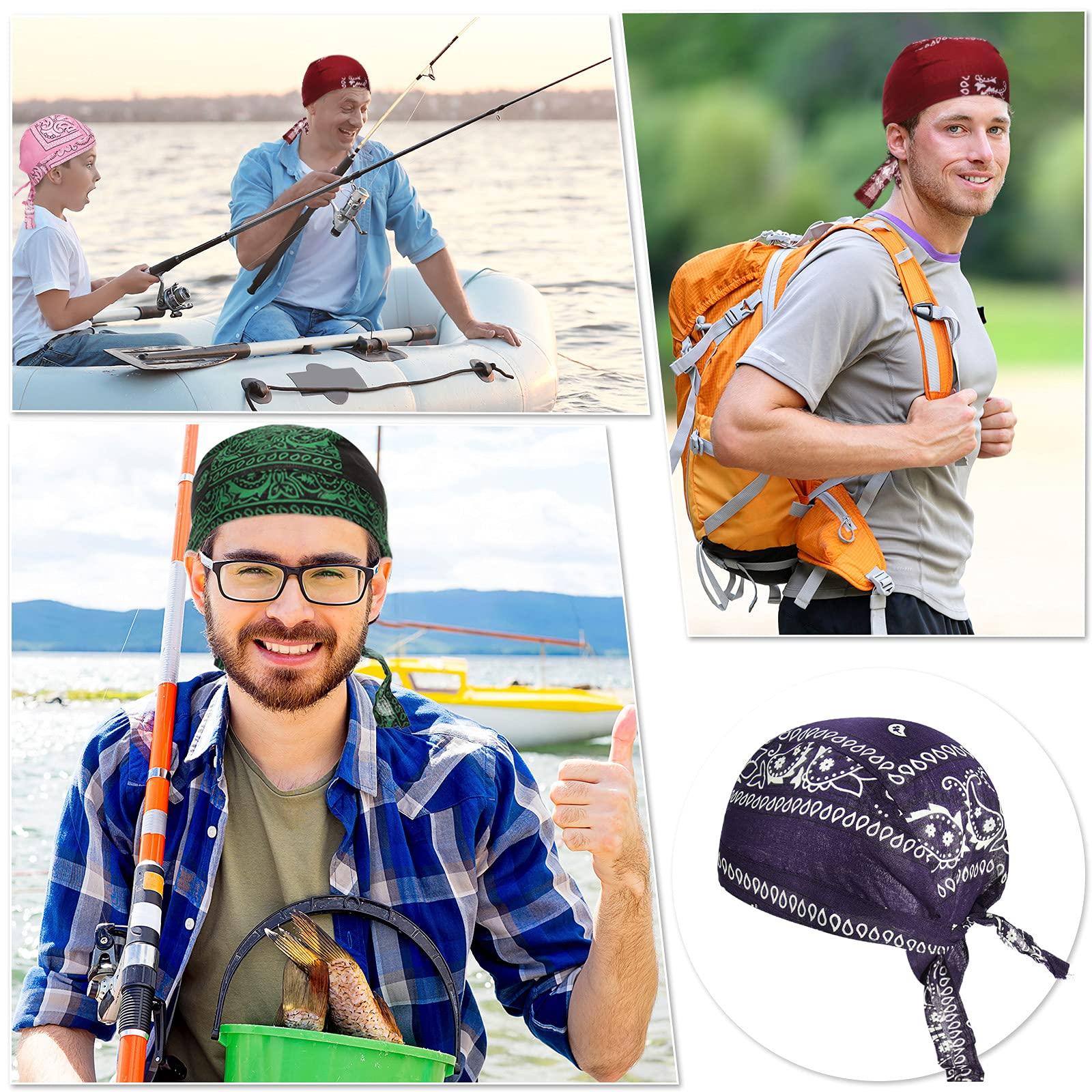 Xaatren 18 Pieces Do Rag Skull Cap Paisley Pattern Bandanna Biker Head Wraps Quick-Drying Hats, Sweat Wicking Beanie for Men and Women, Multicolor, 4XL - Image 6