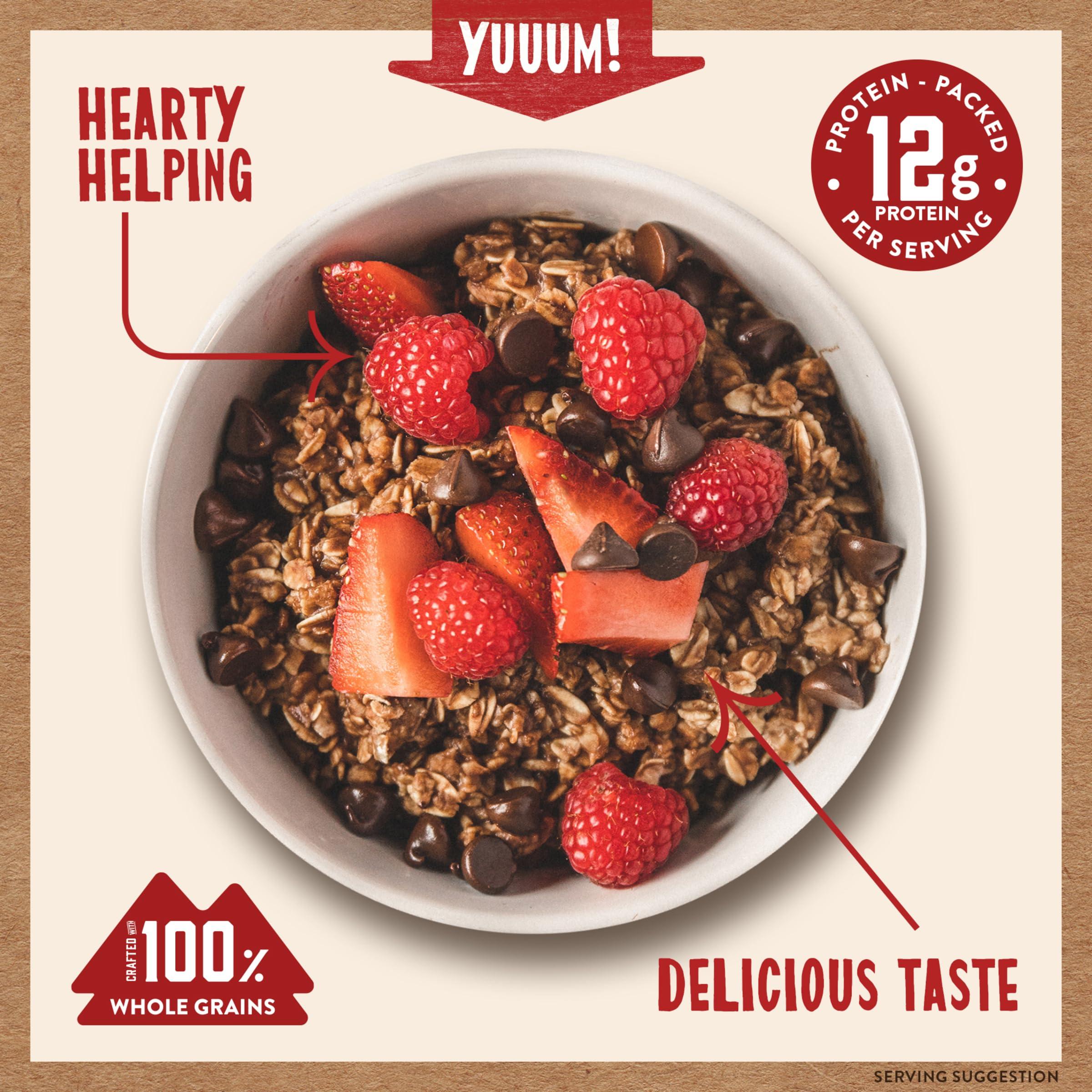 Kodiak Cakes Instant Oatmeal Packets - High Protein - 100% Whole Grains Breakfast Food - Chocolate Chip (36 Packets) - Image 5