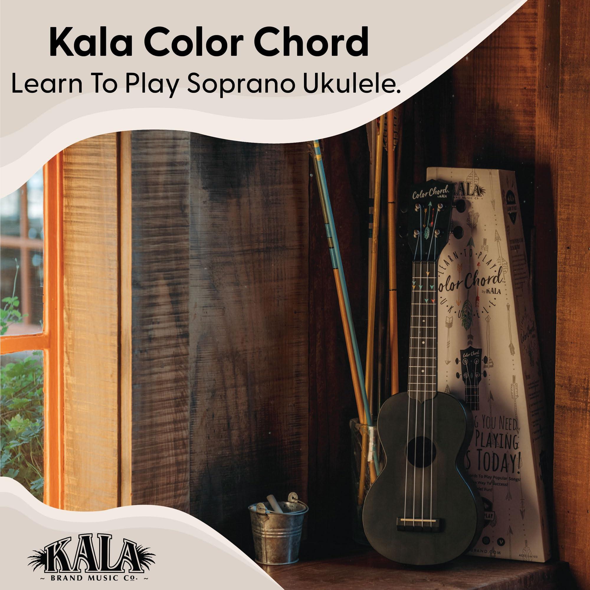 Kala Brand Music Co., 4-String Ukulele, Black, Soprano (Kala-LTP-CC-S) - Image 2