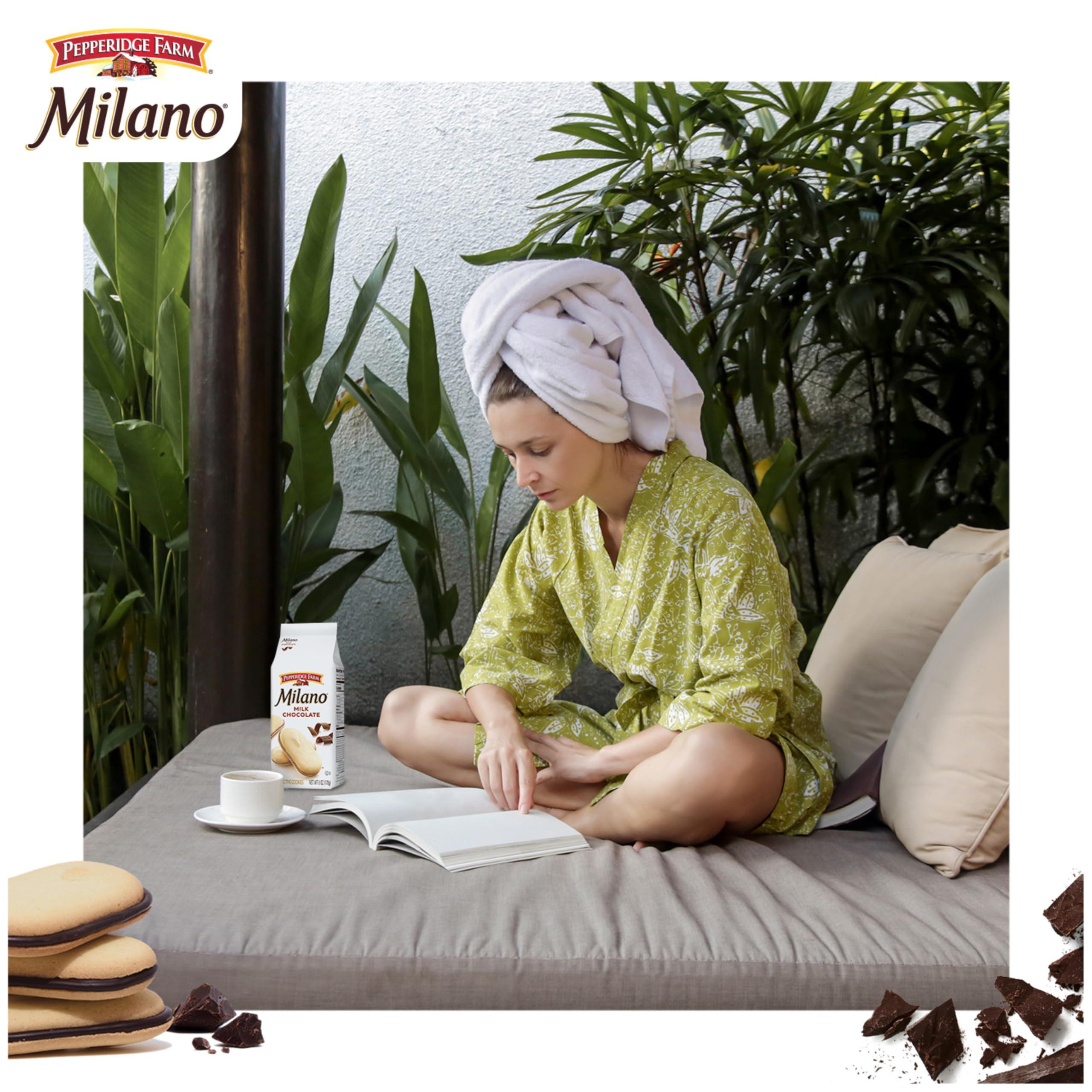 Pepperidge Farm Milano Milk Chocolate Cookies, 6 OZ Bag (15 Cookies) - Image 7