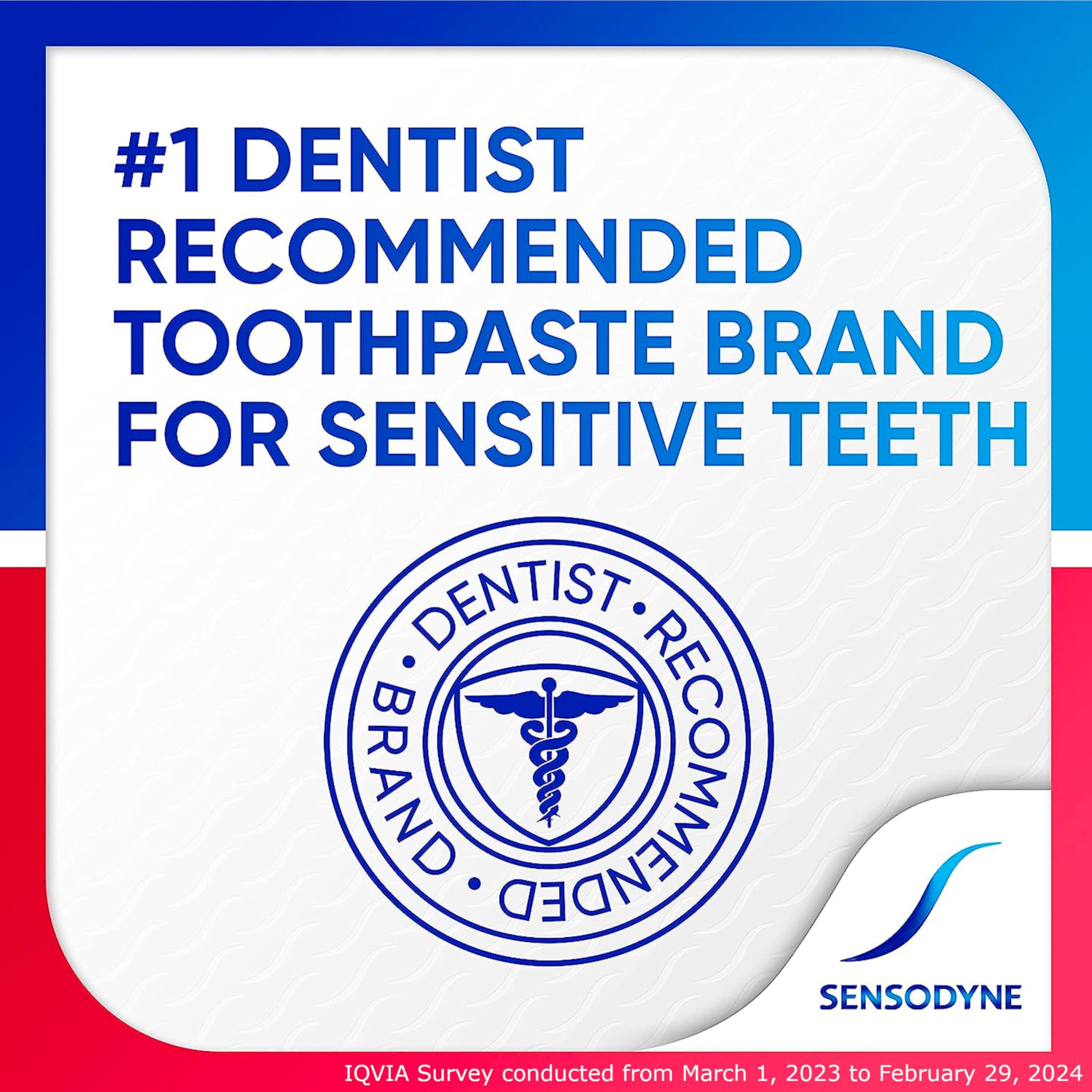 Sensodyne Sensitivity & Gum Whitening Toothpaste, Toothpaste for Sensitive Teeth & Gum Problems, 3.4 Ounces (Pack of 3) - Image 12